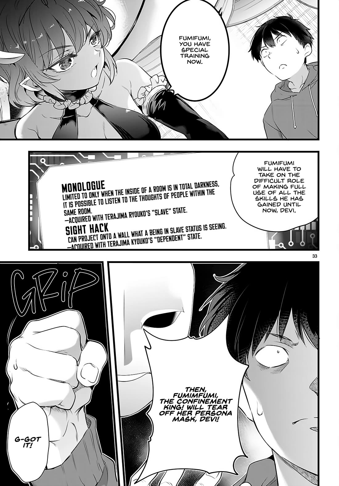 Confinement King Chapter 27 page 34 - Chapter 27: Label
