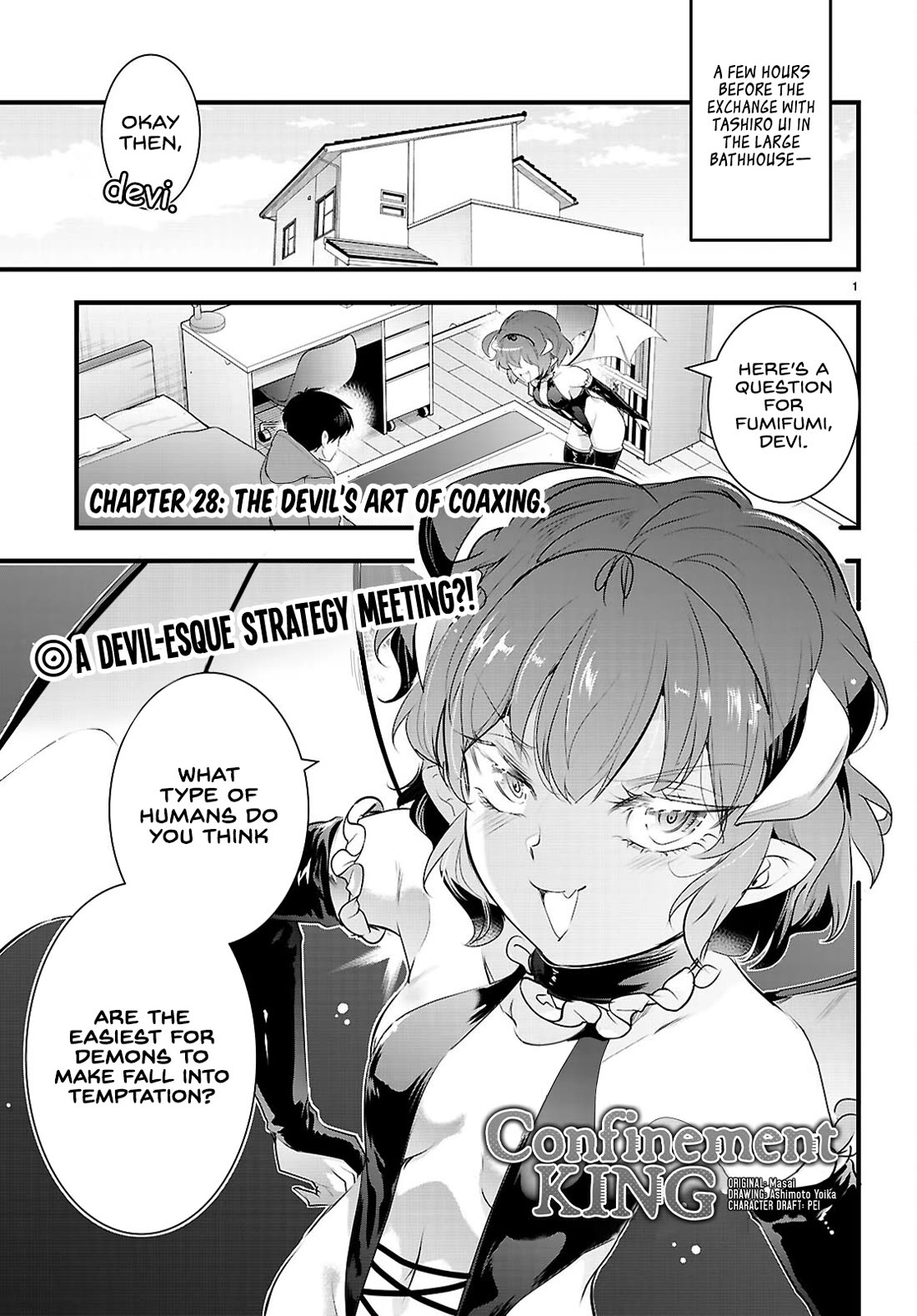 Confinement King Chapter 28 page 2 - Chapter 28: The Devil's Art of Coaxing