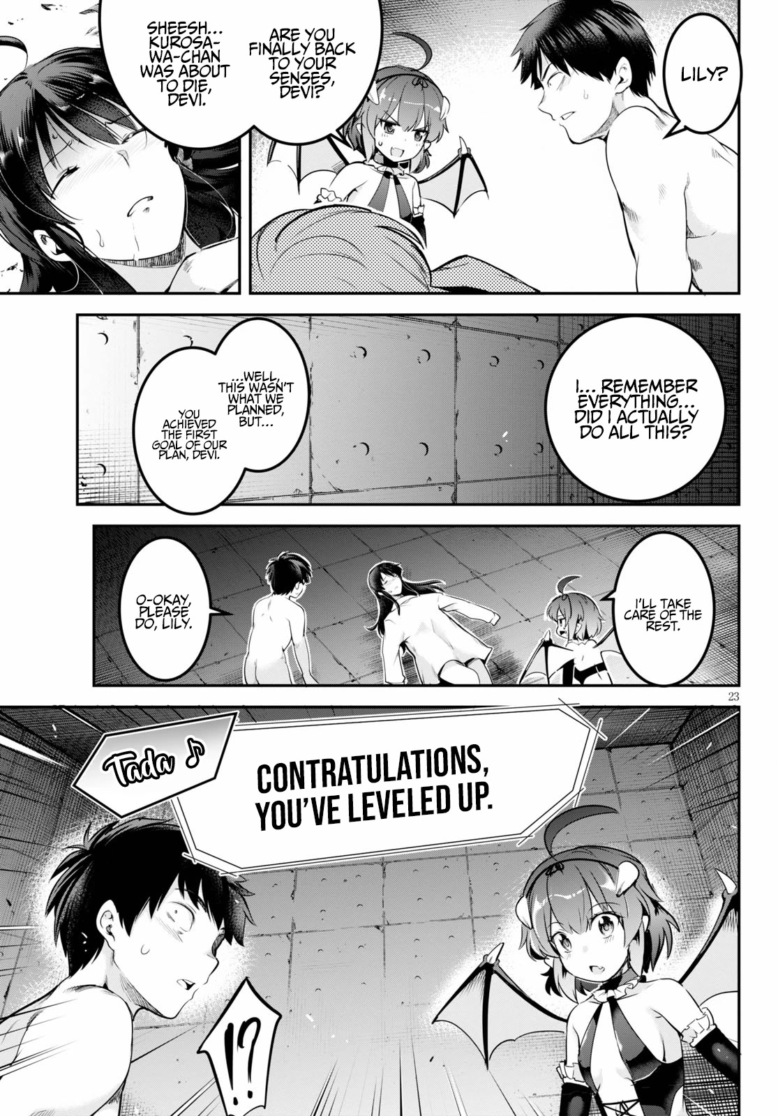 Confinement King Chapter 3 page 24 - Chapter 3: First Level Up.