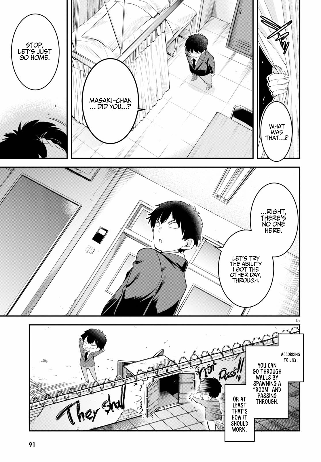 Confinement King Chapter 4 page 16 - Chapter 4: Love or Death