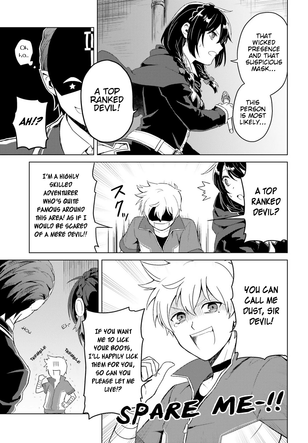 Consulting with this Masked Devil Chapter 1 page 19 - Chapter 1: Moi Has Started Helping People