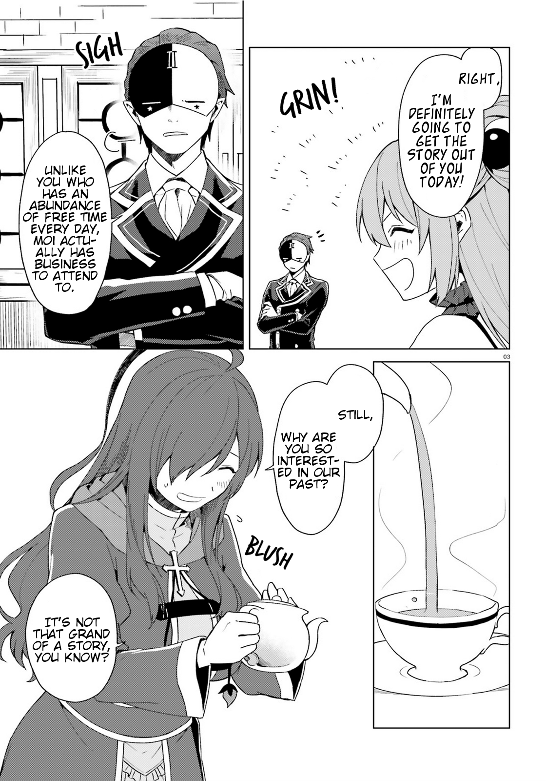 Consulting with this Masked Devil Chapter 10 page 3 - Chapter 10: Today as a Storyteller