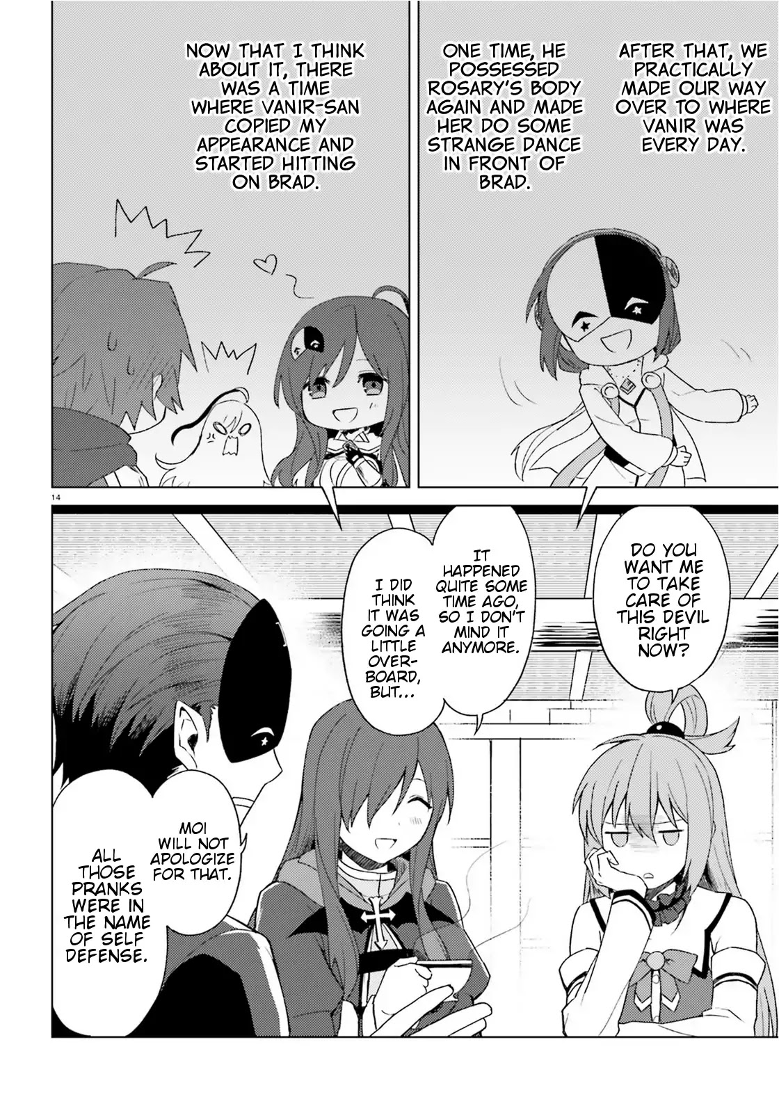 Consulting with this Masked Devil Chapter 11 page 14 - Chapter 11: Today as A Storyteller