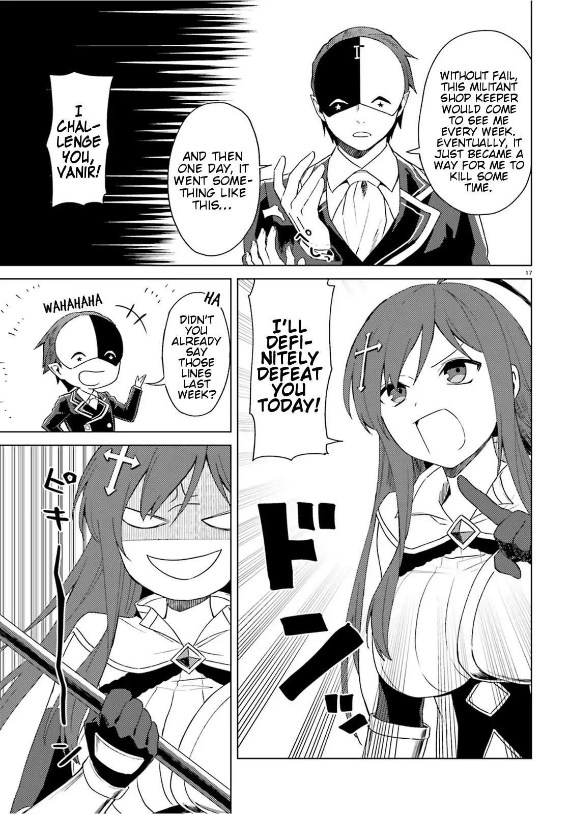 Consulting with this Masked Devil Chapter 11 page 17 - Chapter 11: Today as A Storyteller