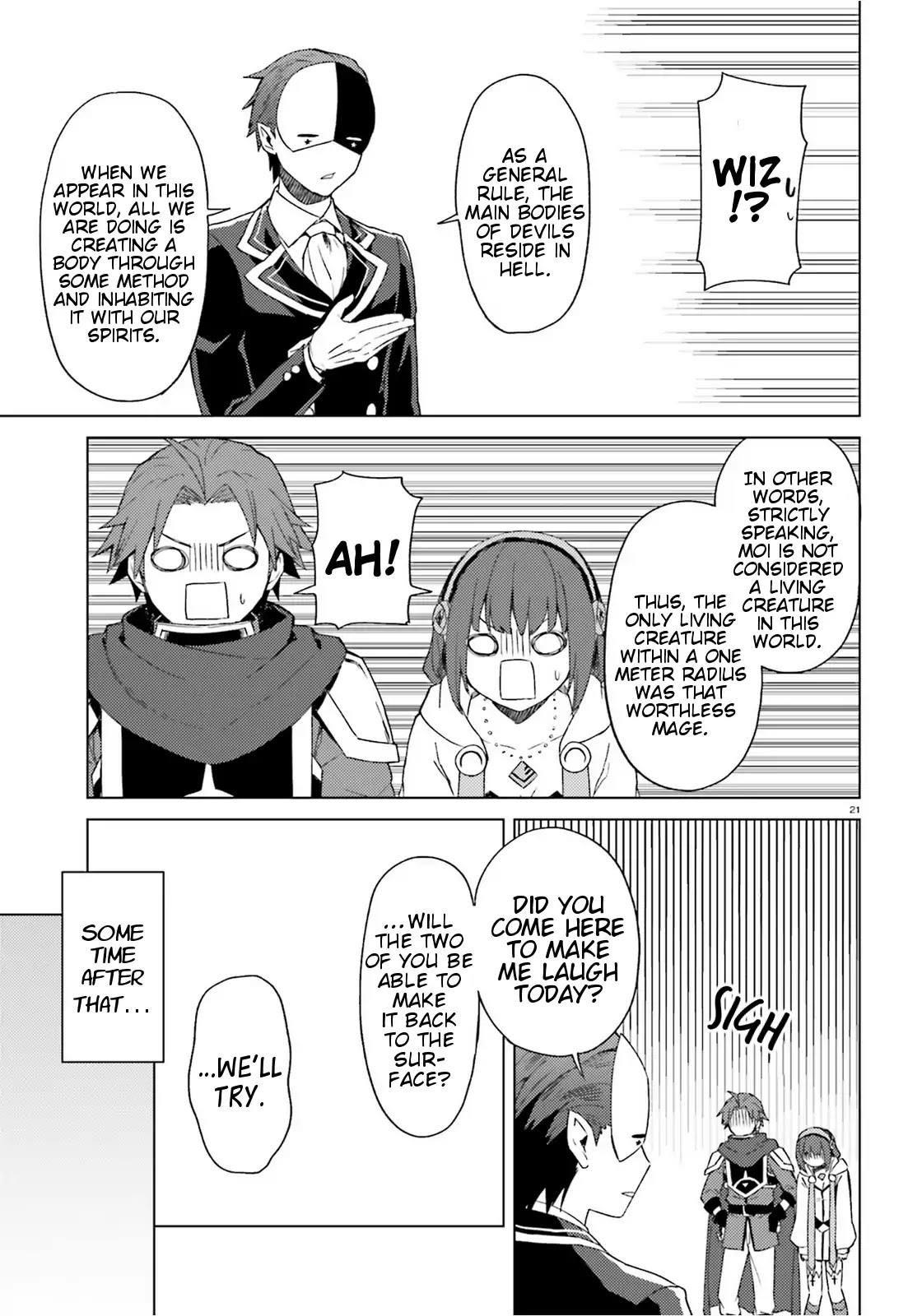 Consulting with this Masked Devil Chapter 11 page 21 - Chapter 11: Today as A Storyteller
