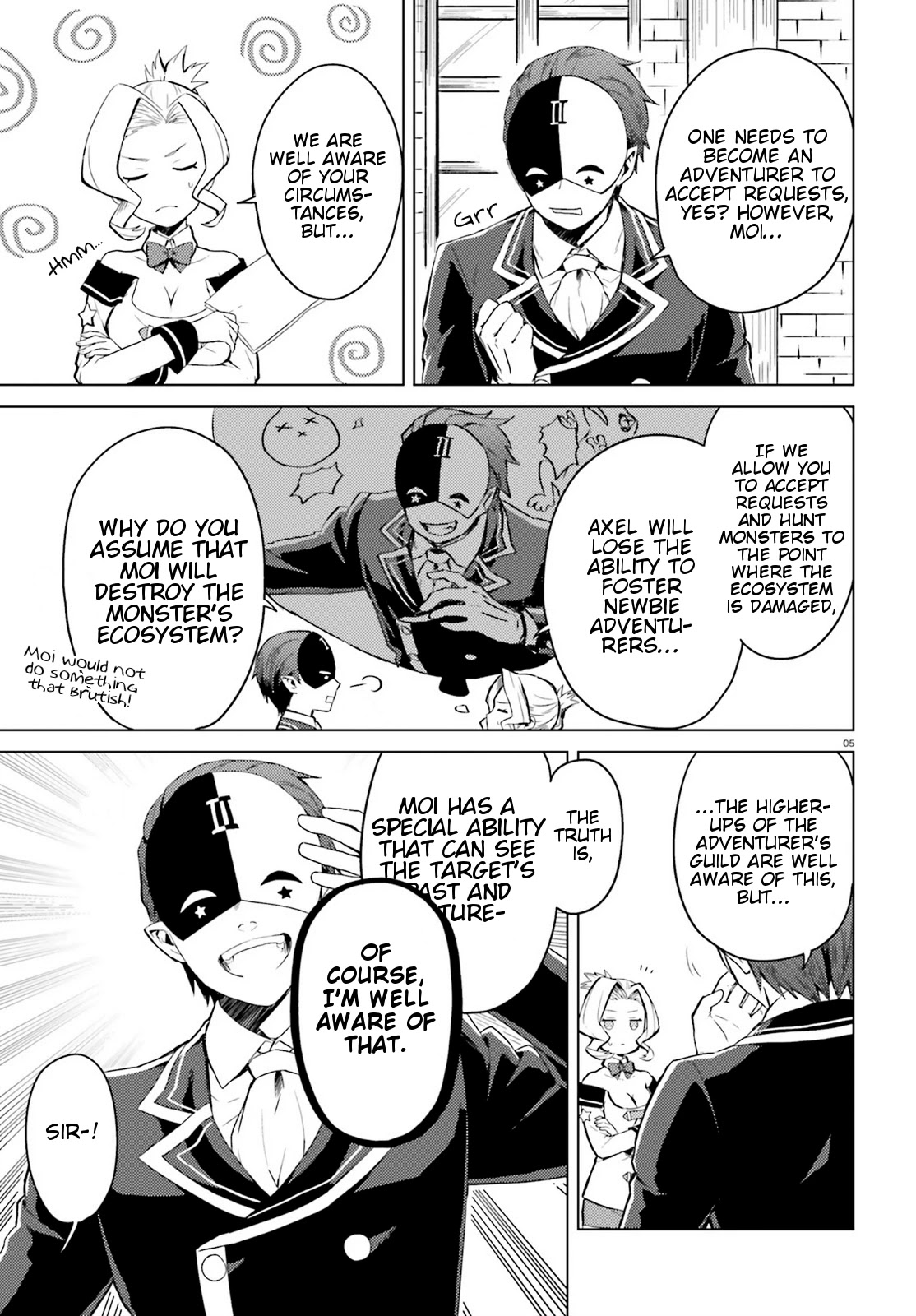 Consulting with this Masked Devil Chapter 2 page 5 - Chapter 2: Today at The Consulting Center