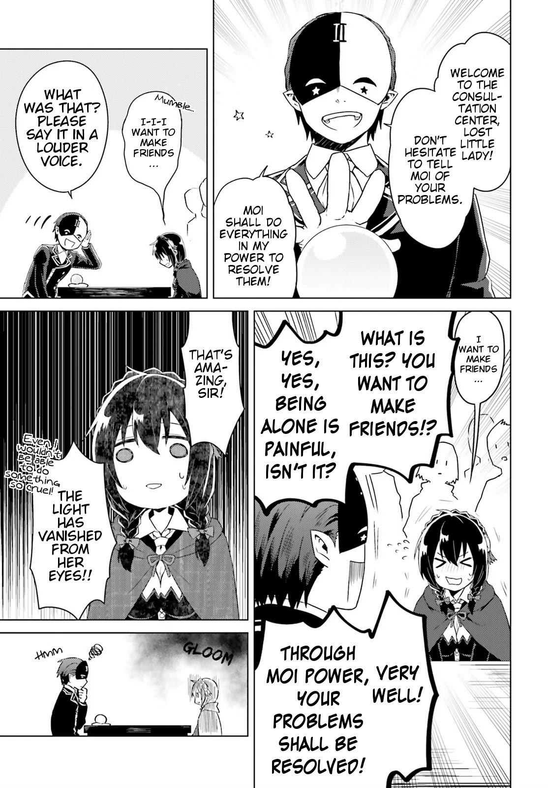 Consulting with this Masked Devil Chapter 2 page 7 - Chapter 2: Today at The Consulting Center