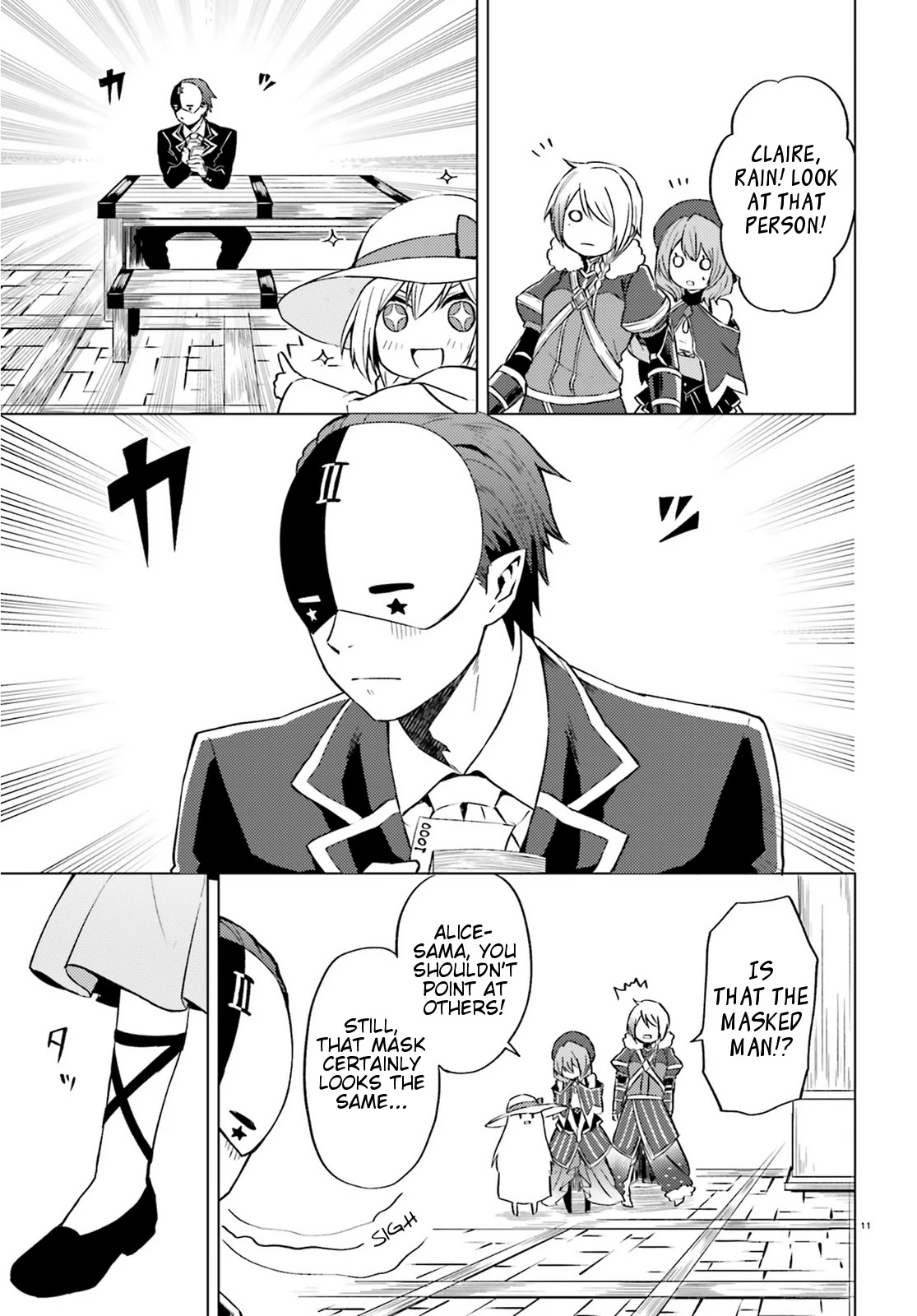 Consulting with this Masked Devil Chapter 3 page 11 - Chapter 3: Today As A Follower
