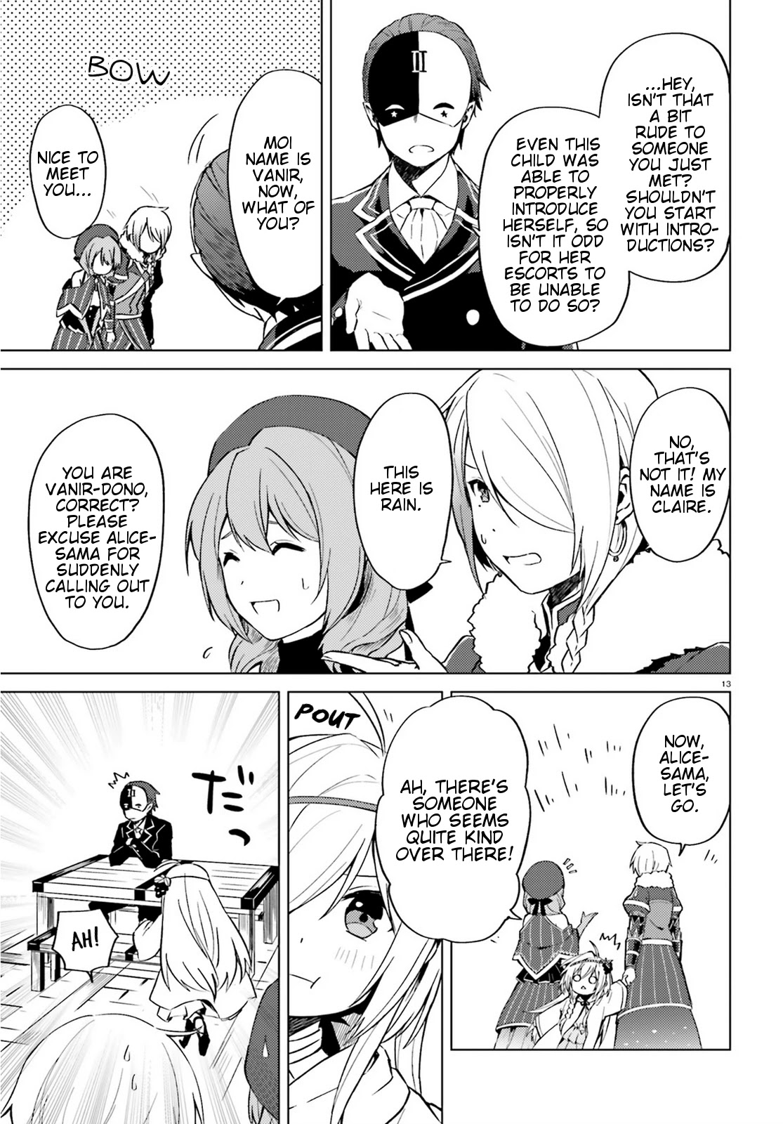 Consulting with this Masked Devil Chapter 3 page 13 - Chapter 3: Today As A Follower