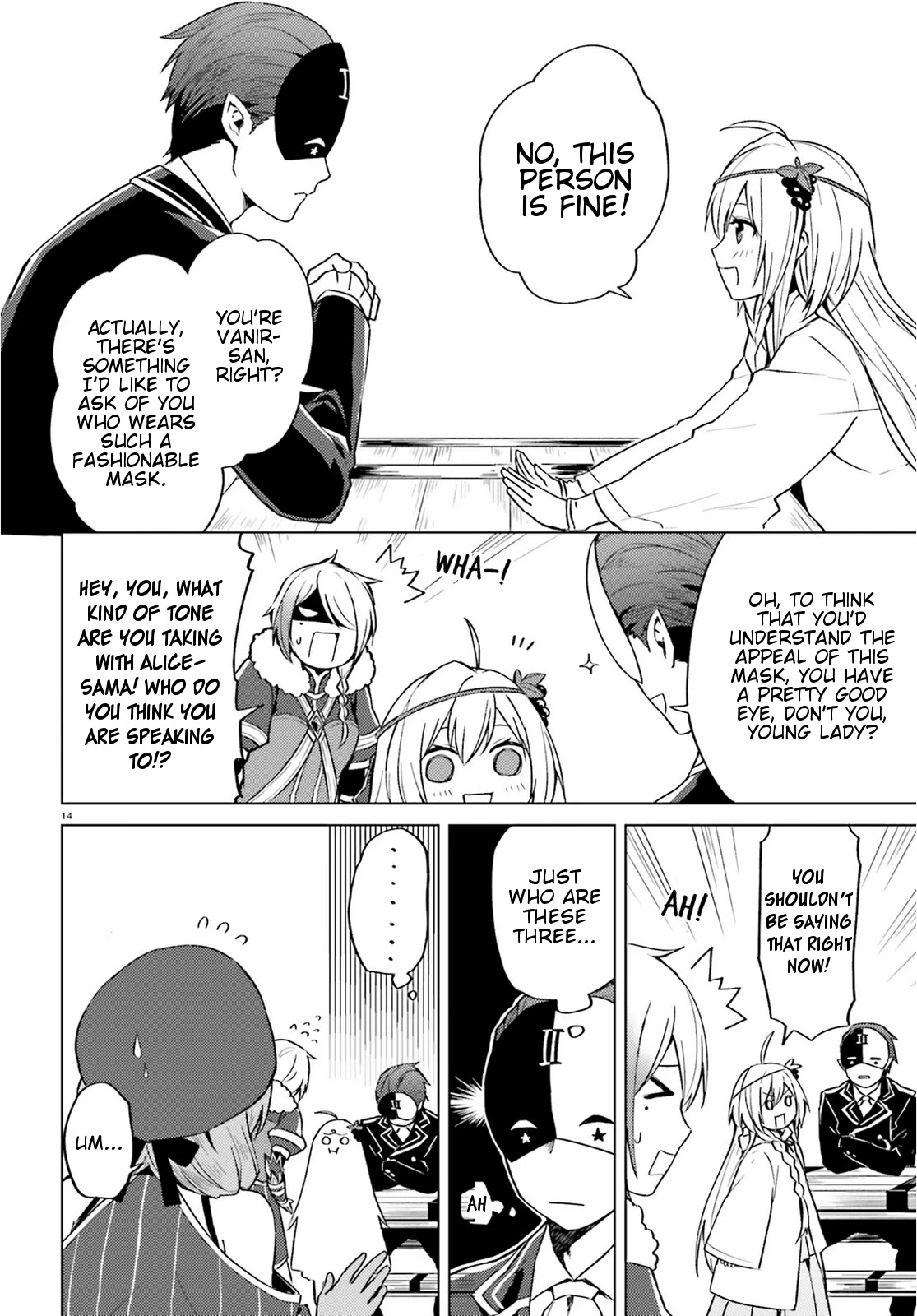 Consulting with this Masked Devil Chapter 3 page 14 - Chapter 3: Today As A Follower