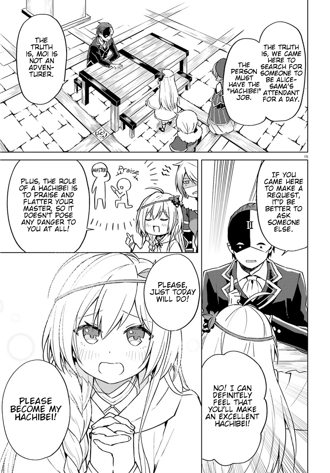 Consulting with this Masked Devil Chapter 3 page 15 - Chapter 3: Today As A Follower