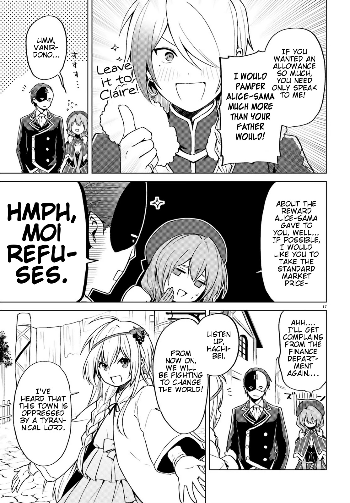 Consulting with this Masked Devil Chapter 3 page 17 - Chapter 3: Today As A Follower