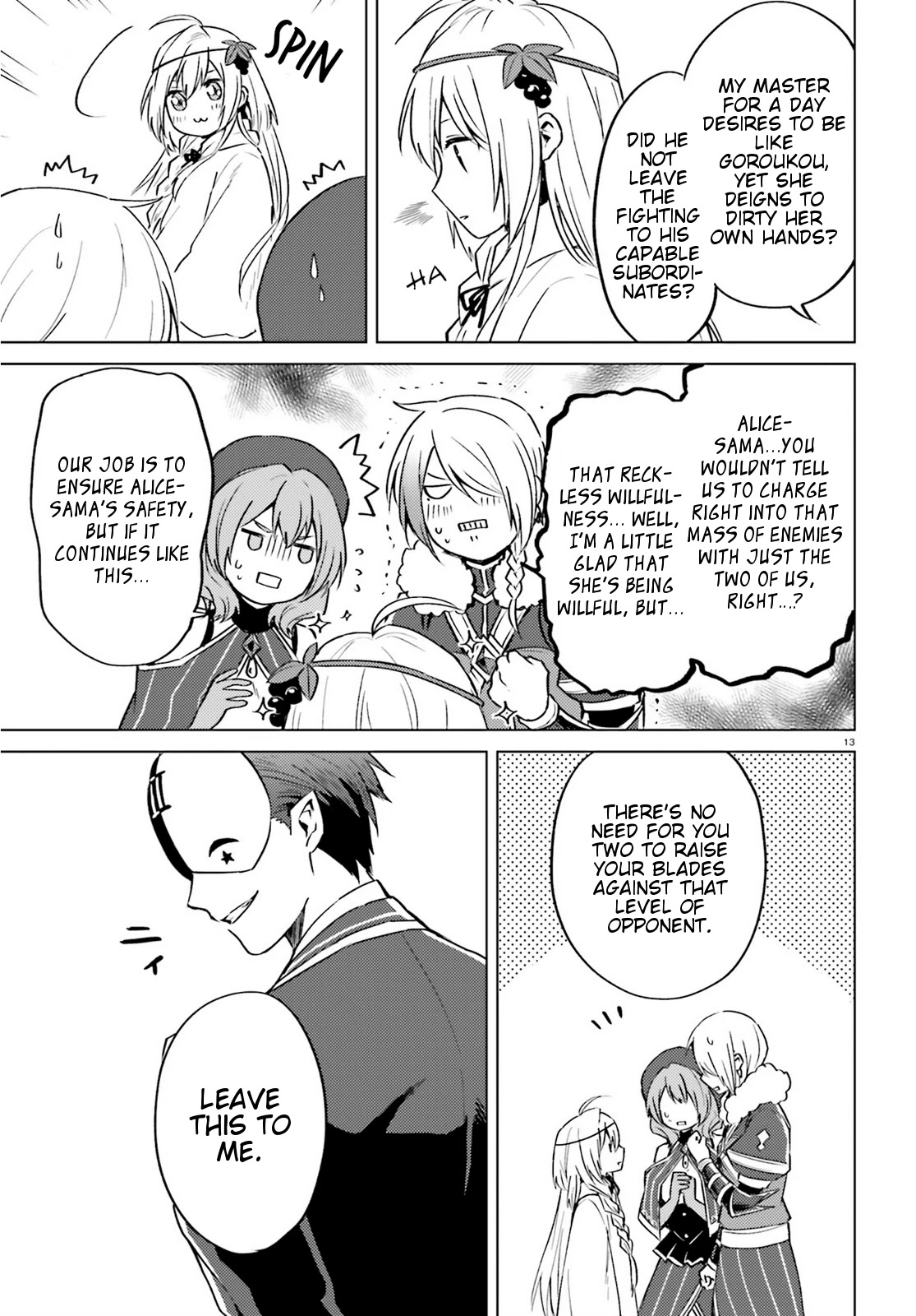 Consulting with this Masked Devil Chapter 4 page 13 - Chapter 4: Today As A Fool
