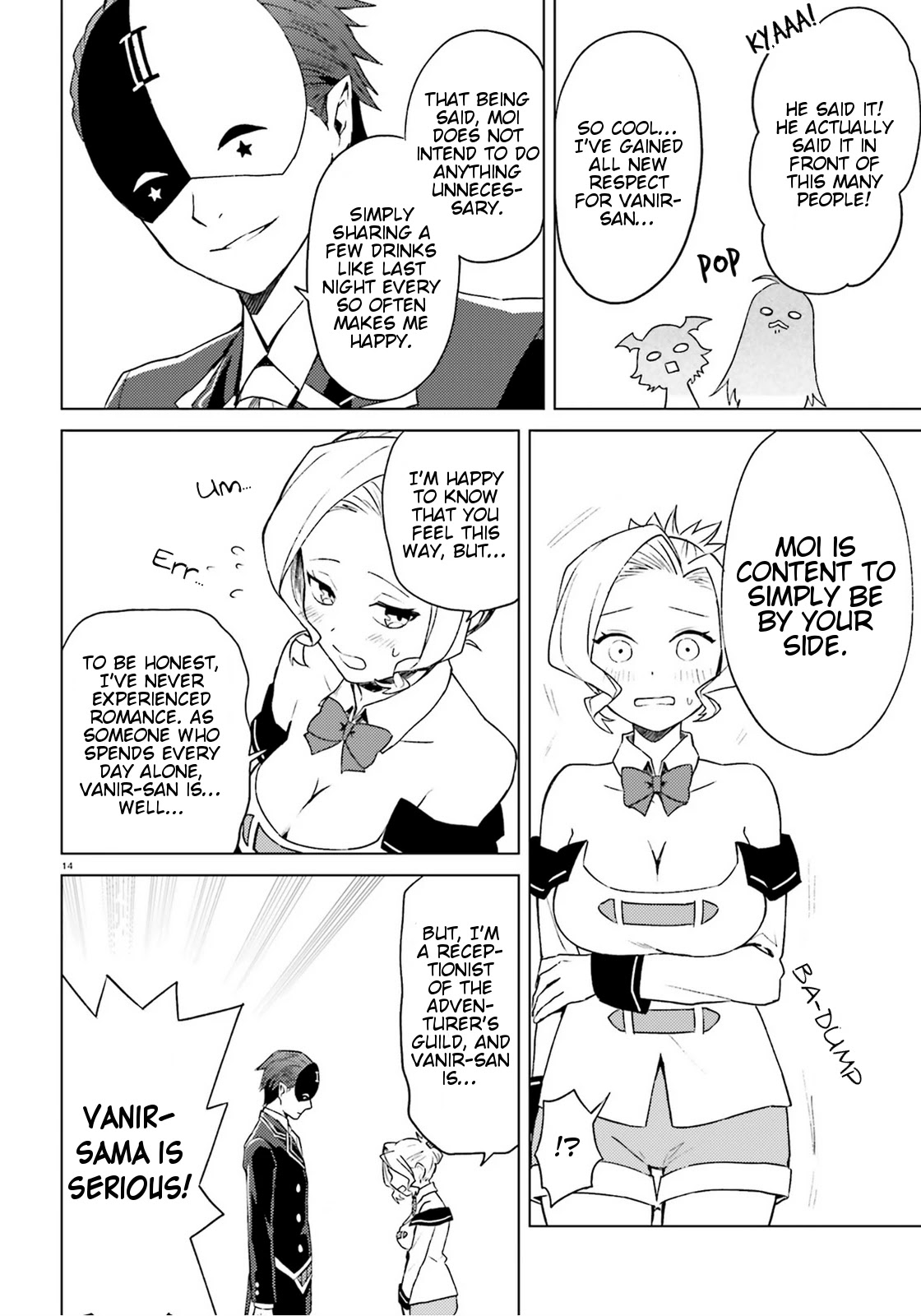 Consulting with this Masked Devil Chapter 6 page 14 - Chapter 6: Today As A Receptionist