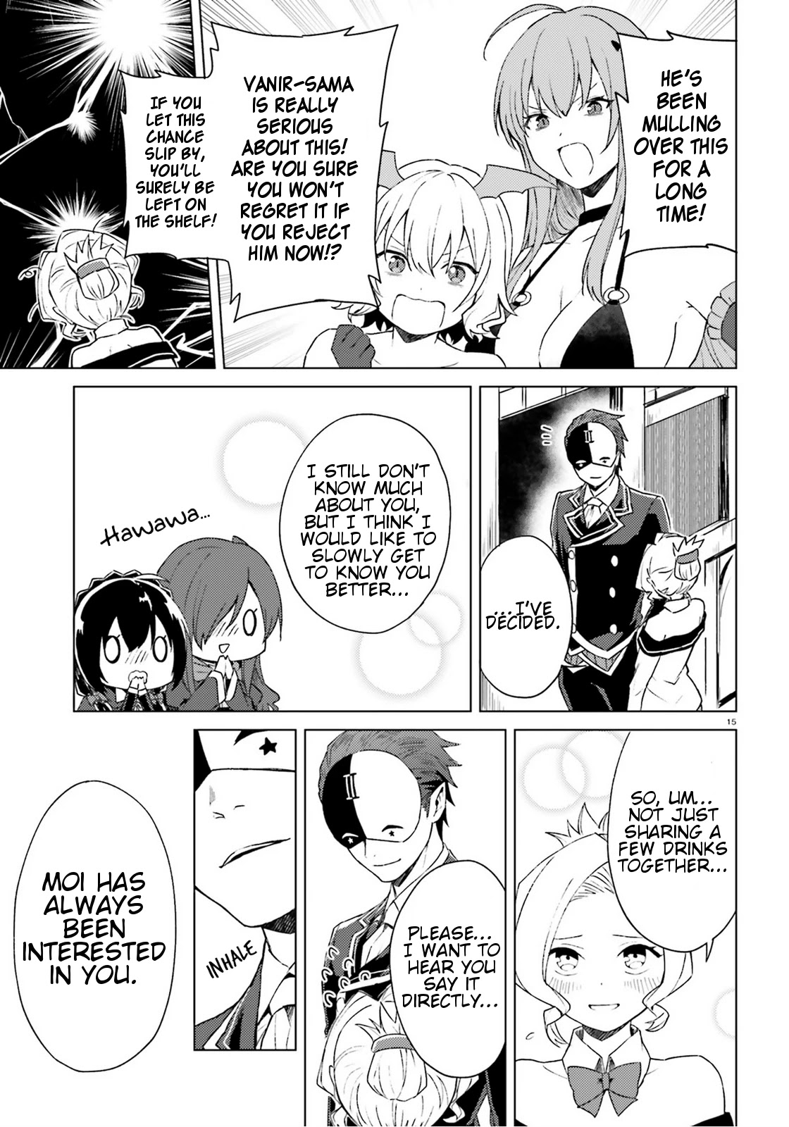 Consulting with this Masked Devil Chapter 6 page 15 - Chapter 6: Today As A Receptionist