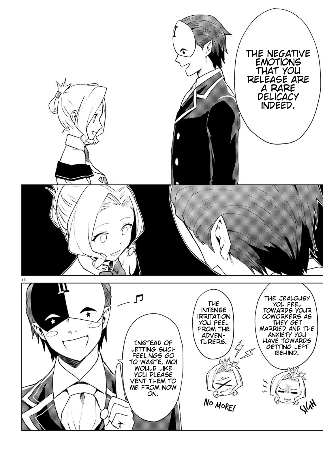 Consulting with this Masked Devil Chapter 6 page 16 - Chapter 6: Today As A Receptionist