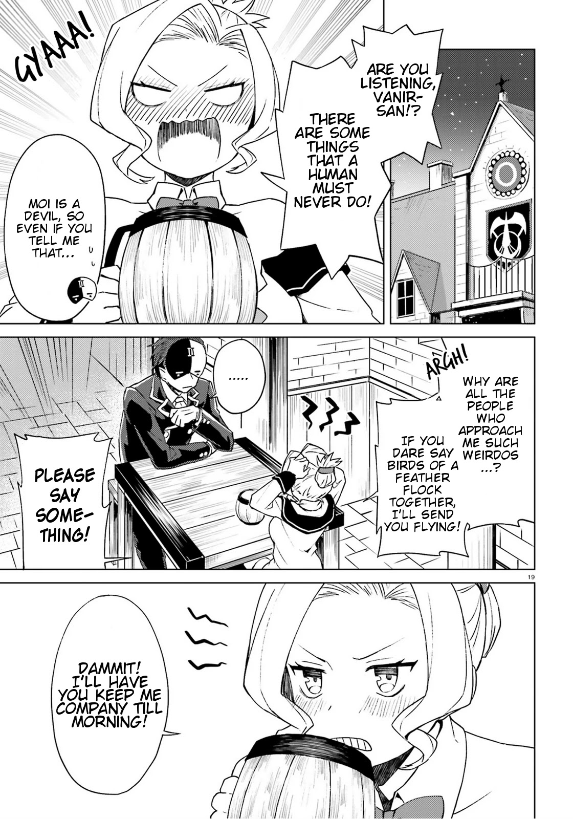 Consulting with this Masked Devil Chapter 6 page 19 - Chapter 6: Today As A Receptionist