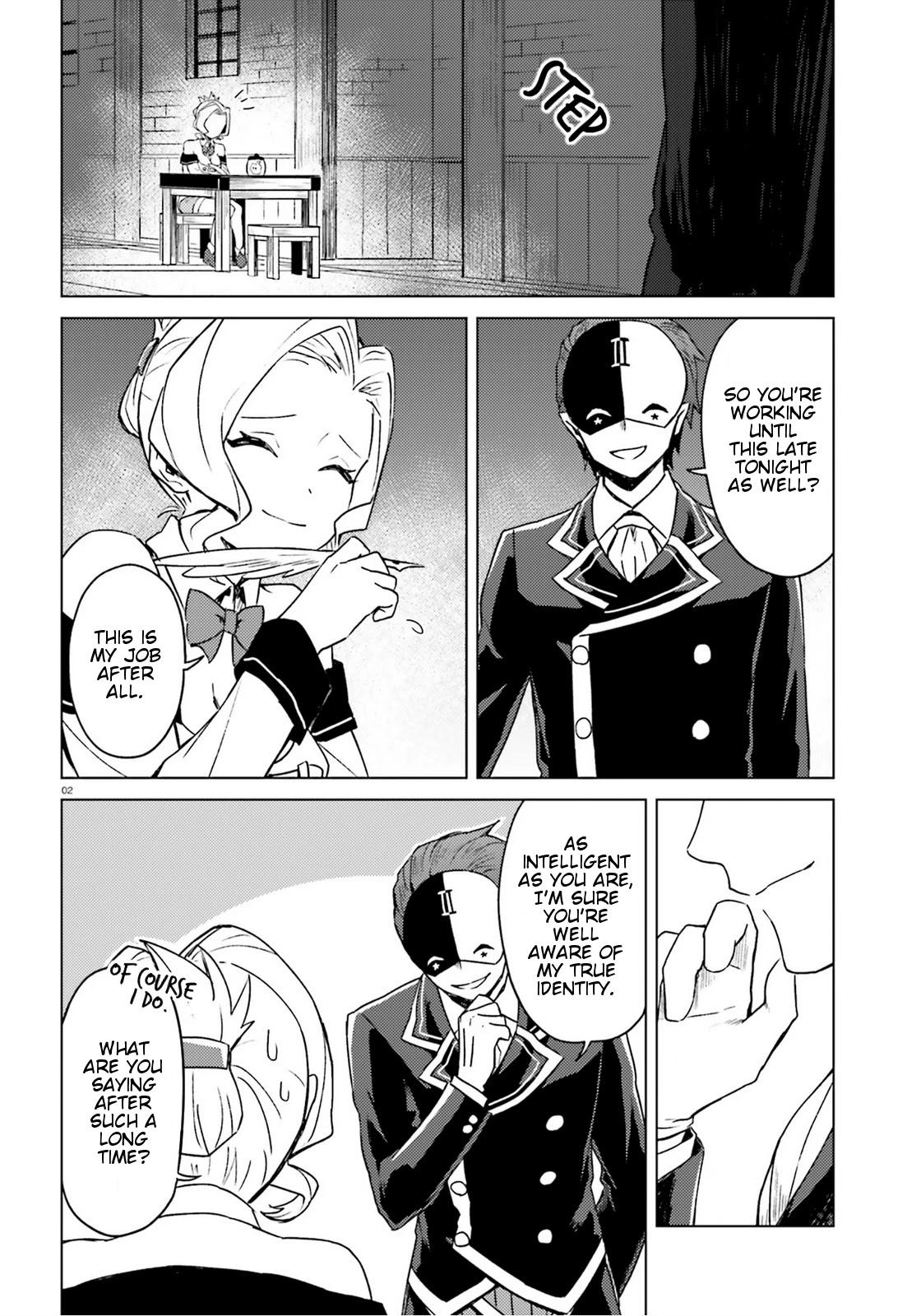 Consulting with this Masked Devil Chapter 6 page 2 - Chapter 6: Today As A Receptionist