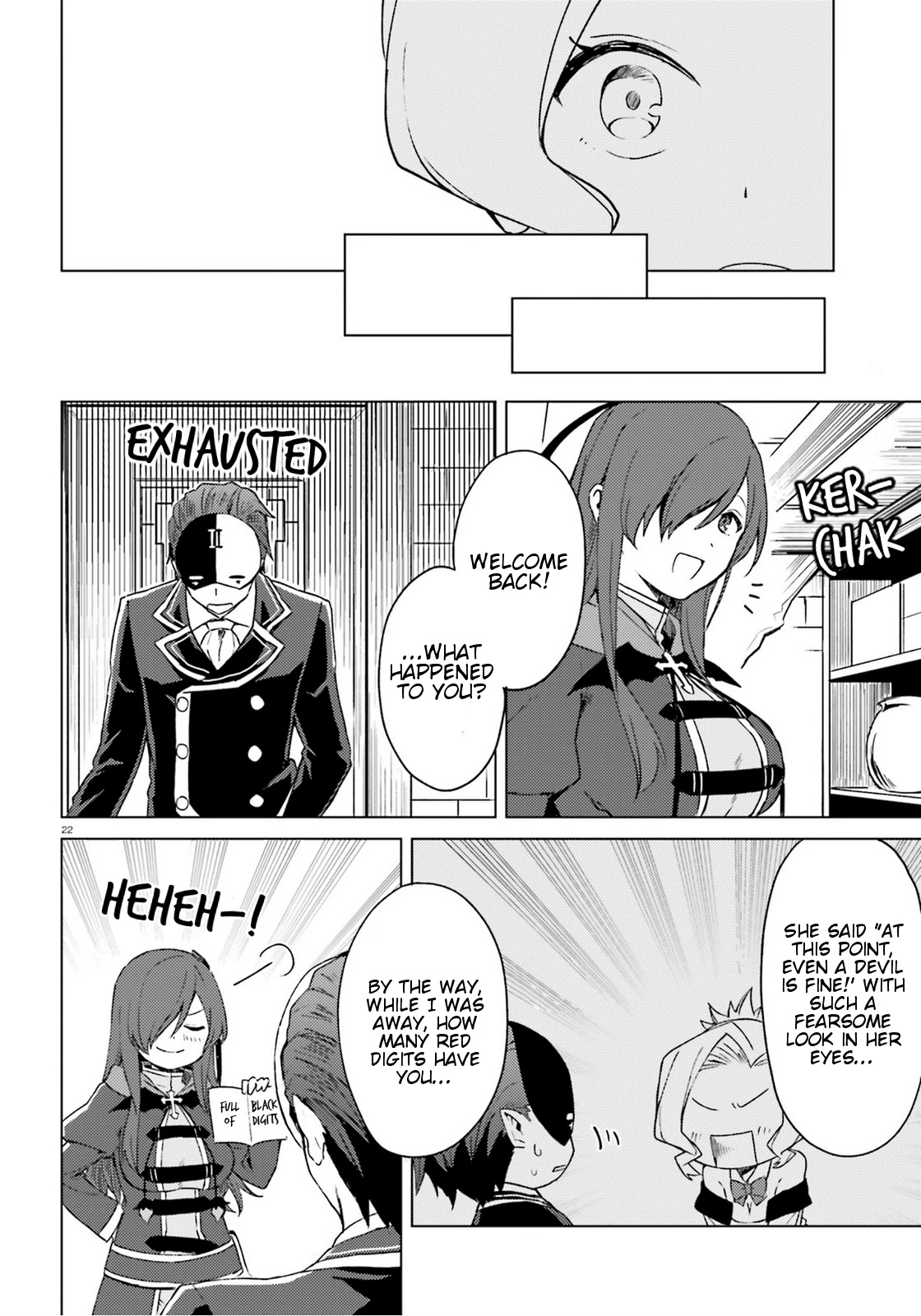 Consulting with this Masked Devil Chapter 6 page 22 - Chapter 6: Today As A Receptionist