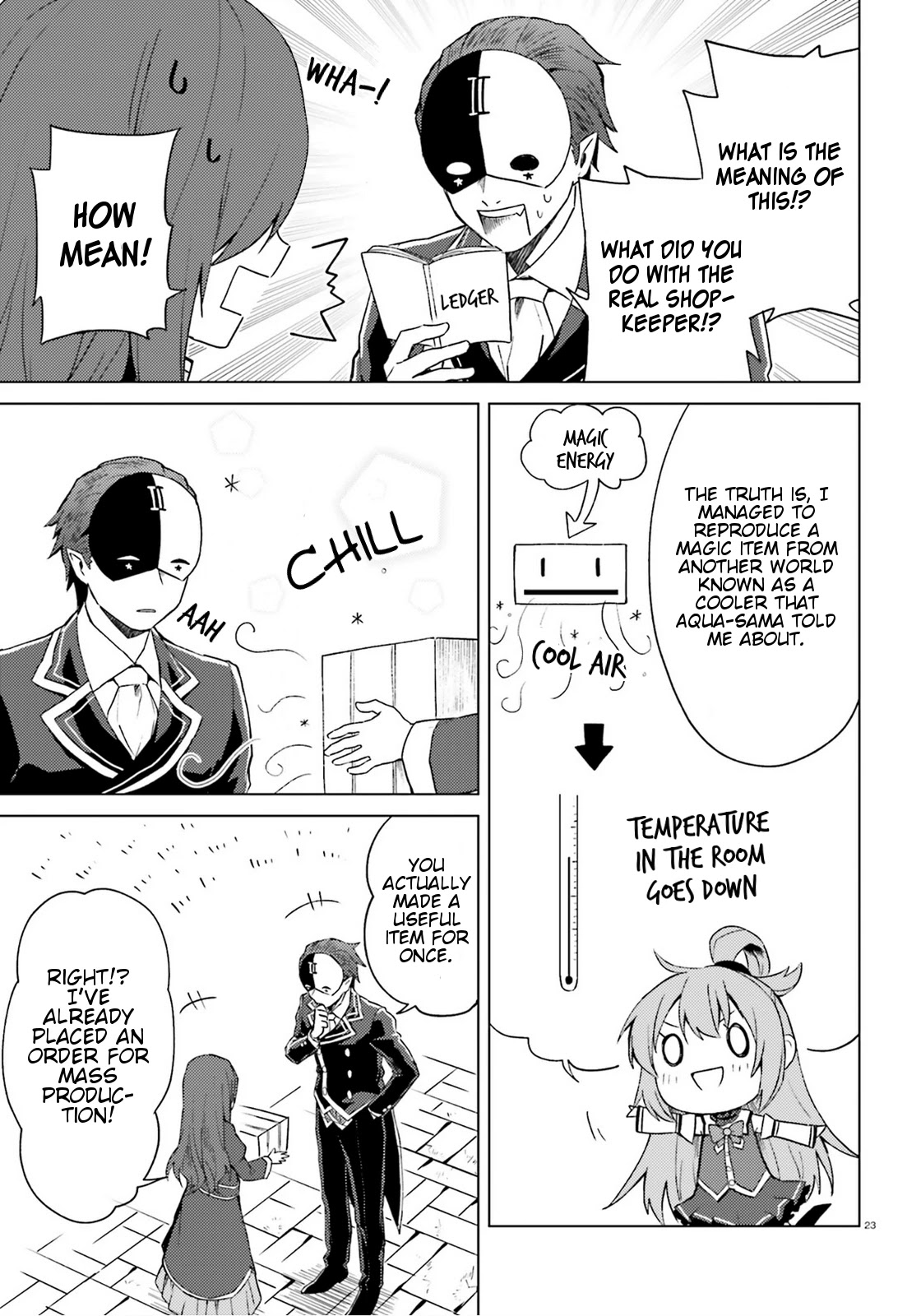 Consulting with this Masked Devil Chapter 6 page 23 - Chapter 6: Today As A Receptionist