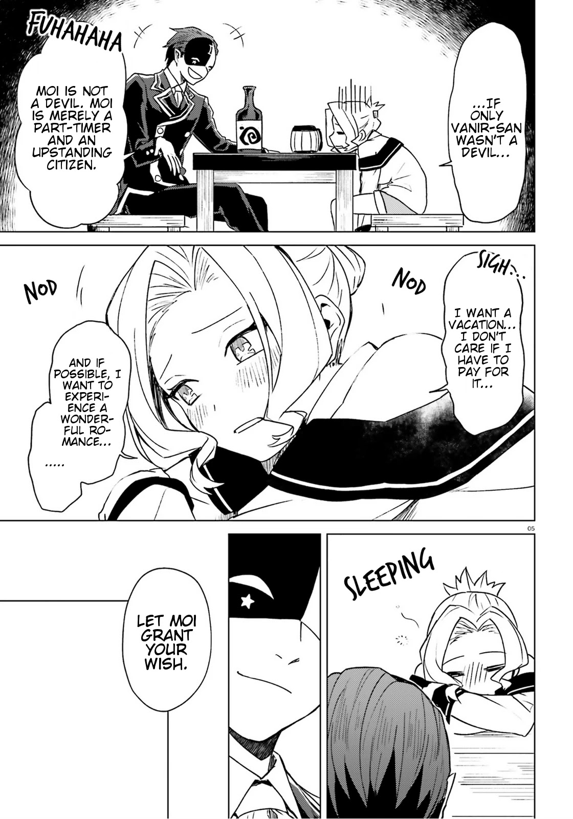 Consulting with this Masked Devil Chapter 6 page 5 - Chapter 6: Today As A Receptionist