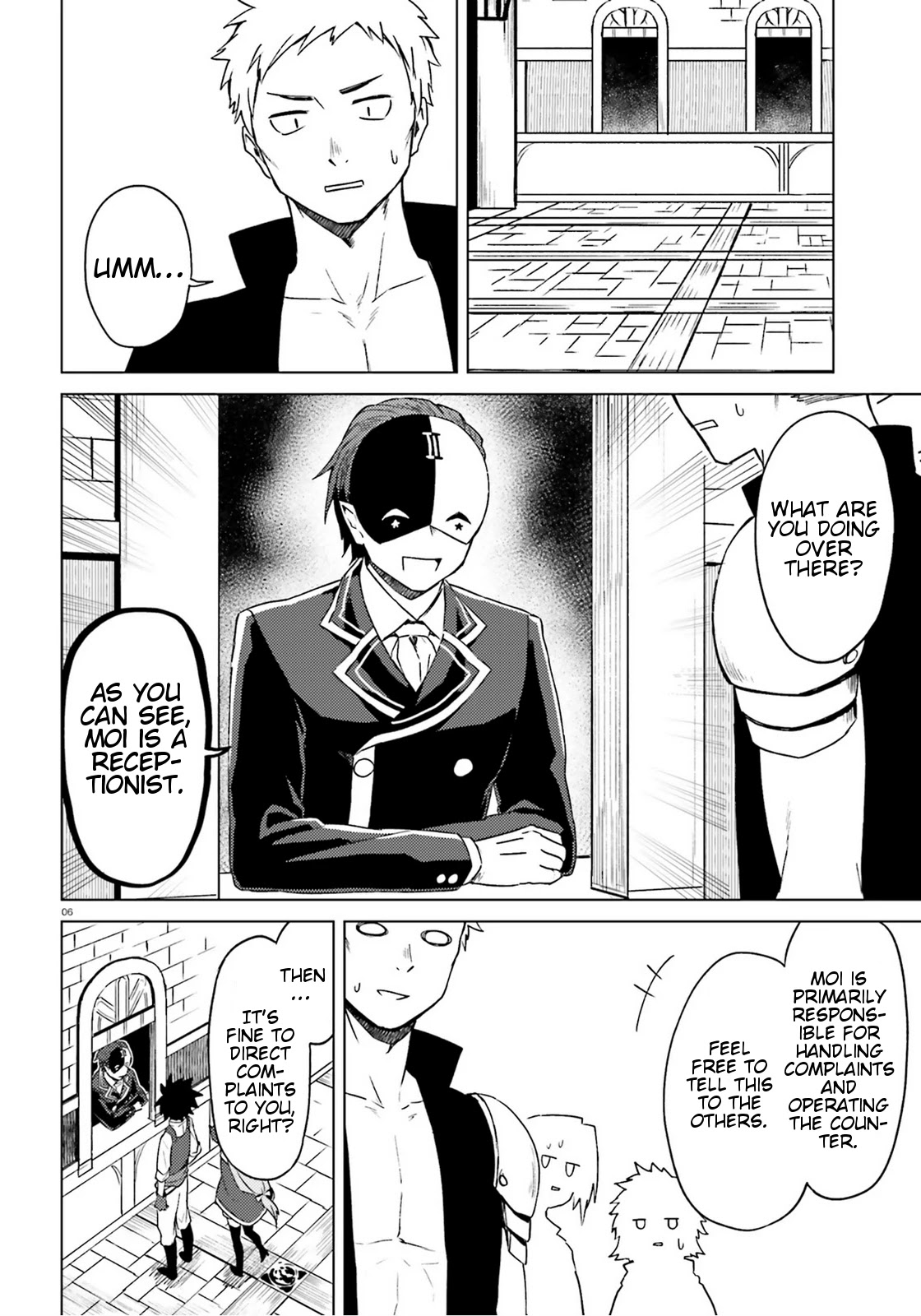 Consulting with this Masked Devil Chapter 6 page 6 - Chapter 6: Today As A Receptionist