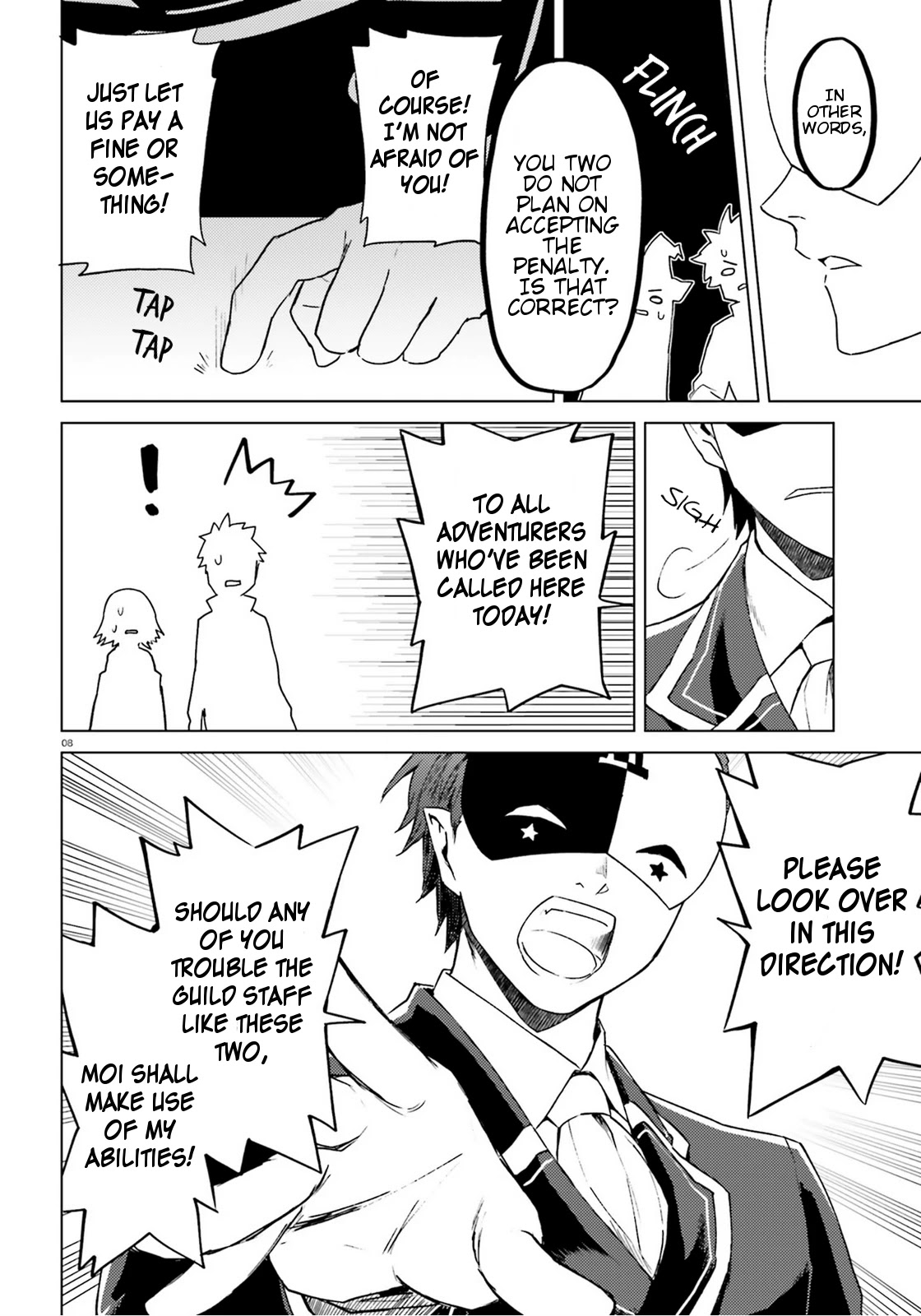 Consulting with this Masked Devil Chapter 6 page 8 - Chapter 6: Today As A Receptionist