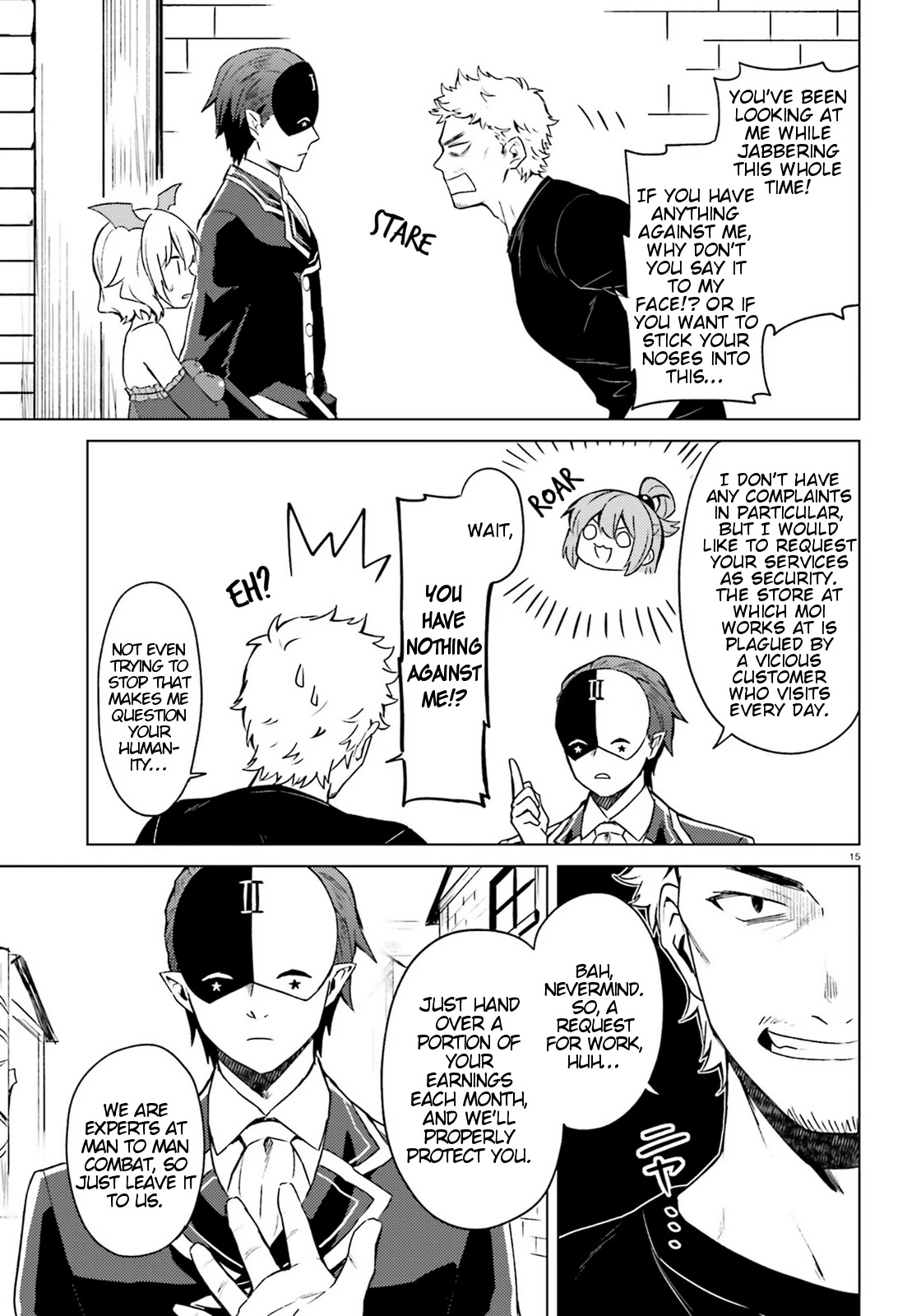 Consulting with this Masked Devil Chapter 7 page 13 - Chapter 7: Today on Guard