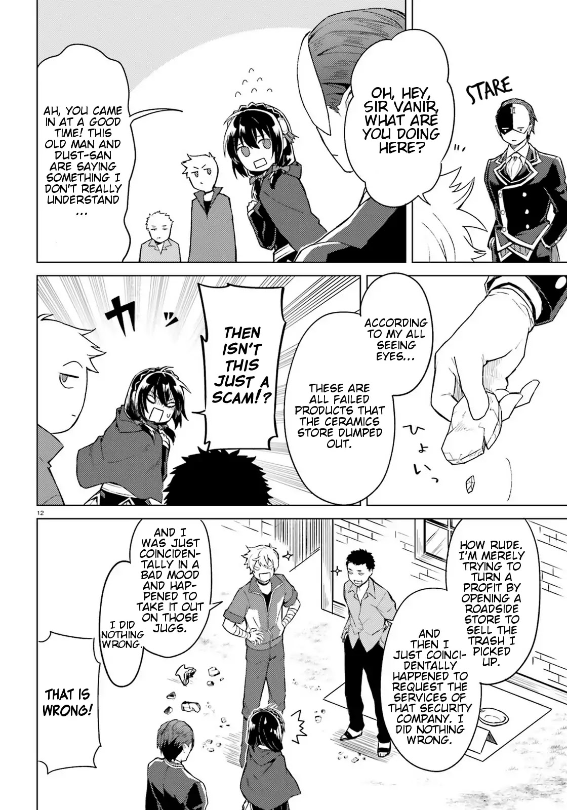 Consulting with this Masked Devil Chapter 8 page 12 - Chapter 8: Today As A Helper