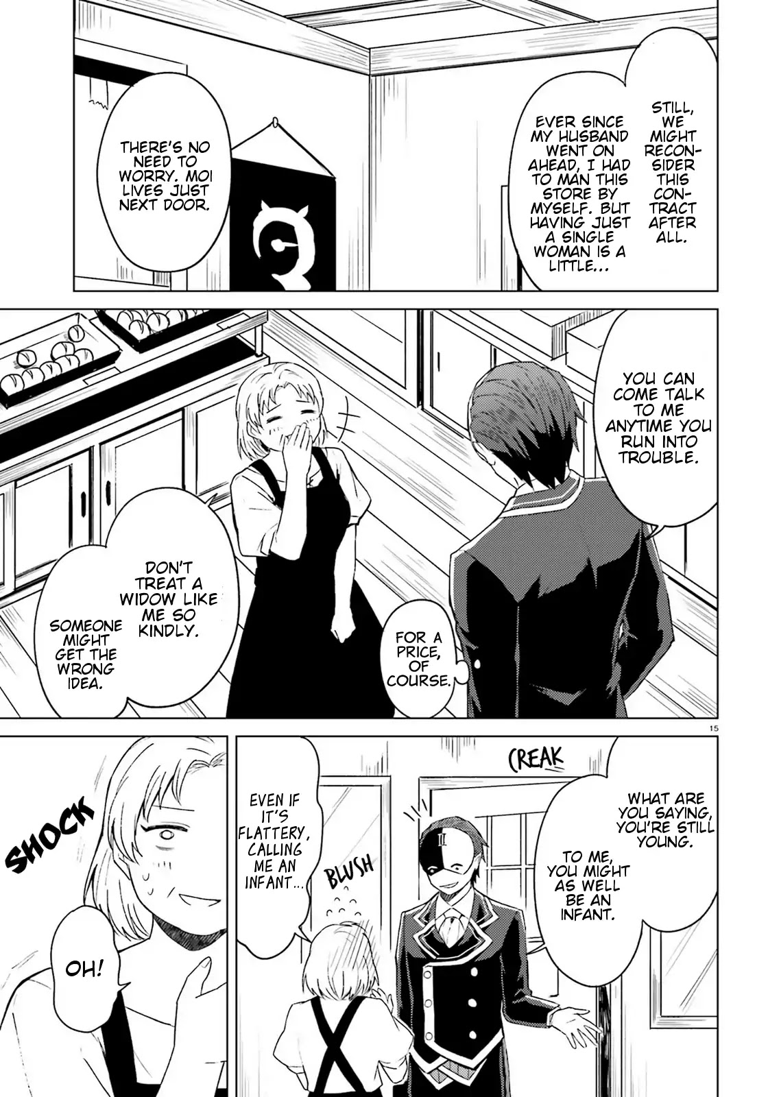 Consulting with this Masked Devil Chapter 8 page 15 - Chapter 8: Today As A Helper