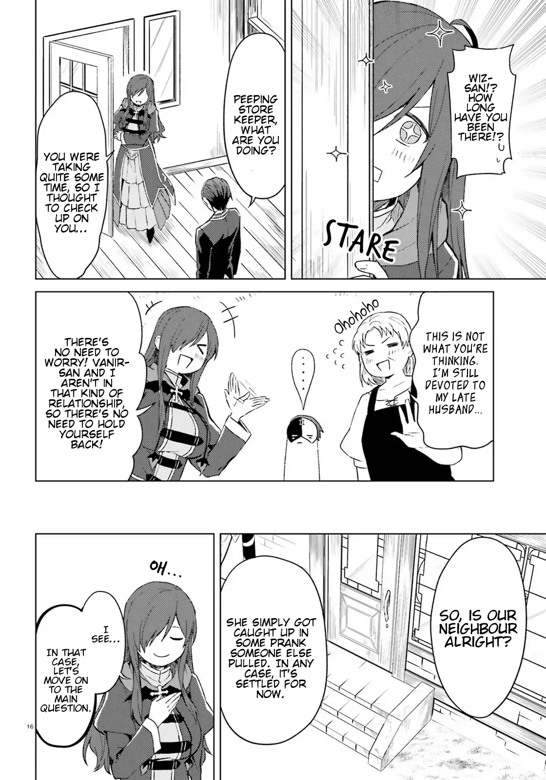 Consulting with this Masked Devil Chapter 8 page 16 - Chapter 8: Today As A Helper