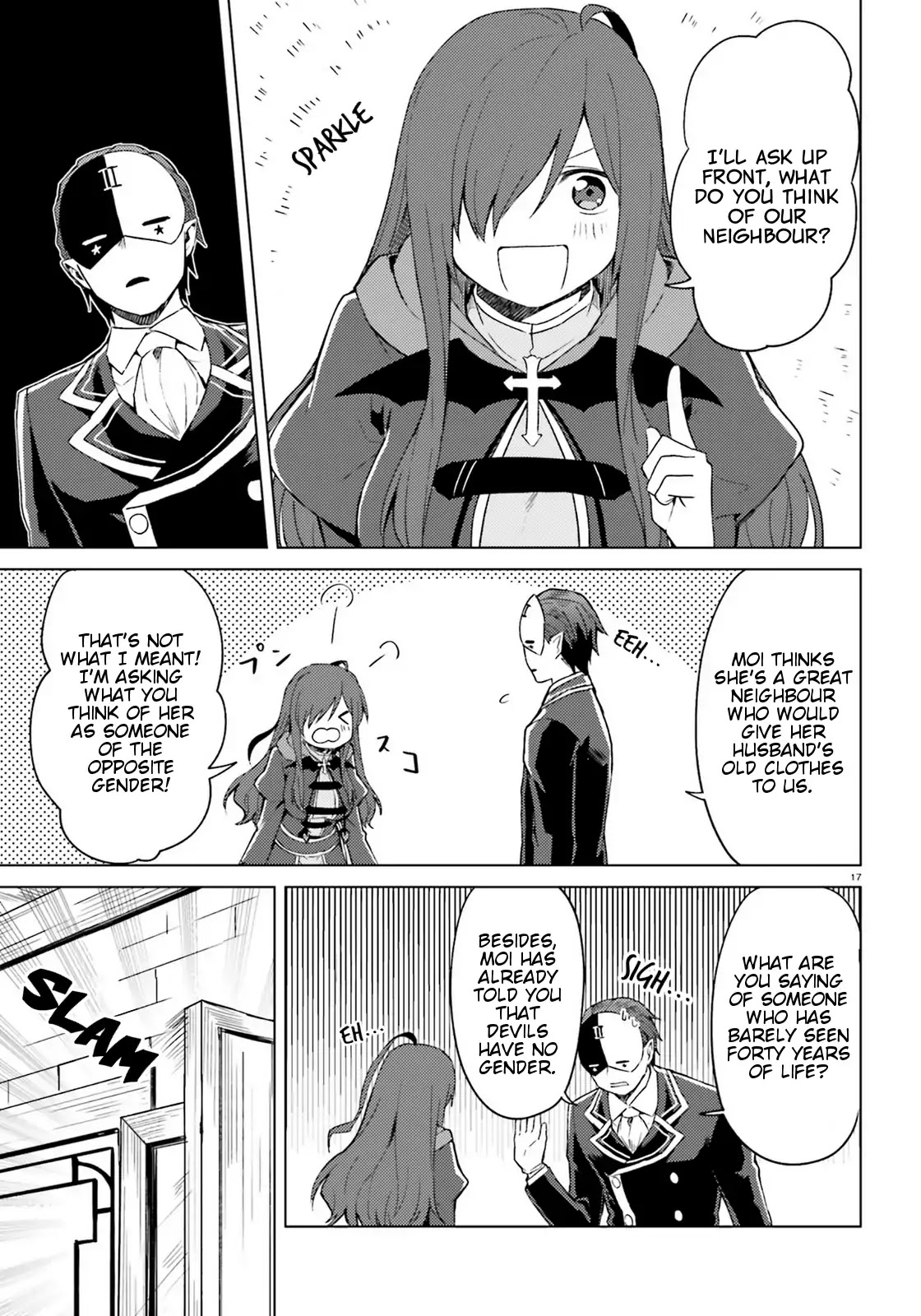 Consulting with this Masked Devil Chapter 8 page 17 - Chapter 8: Today As A Helper