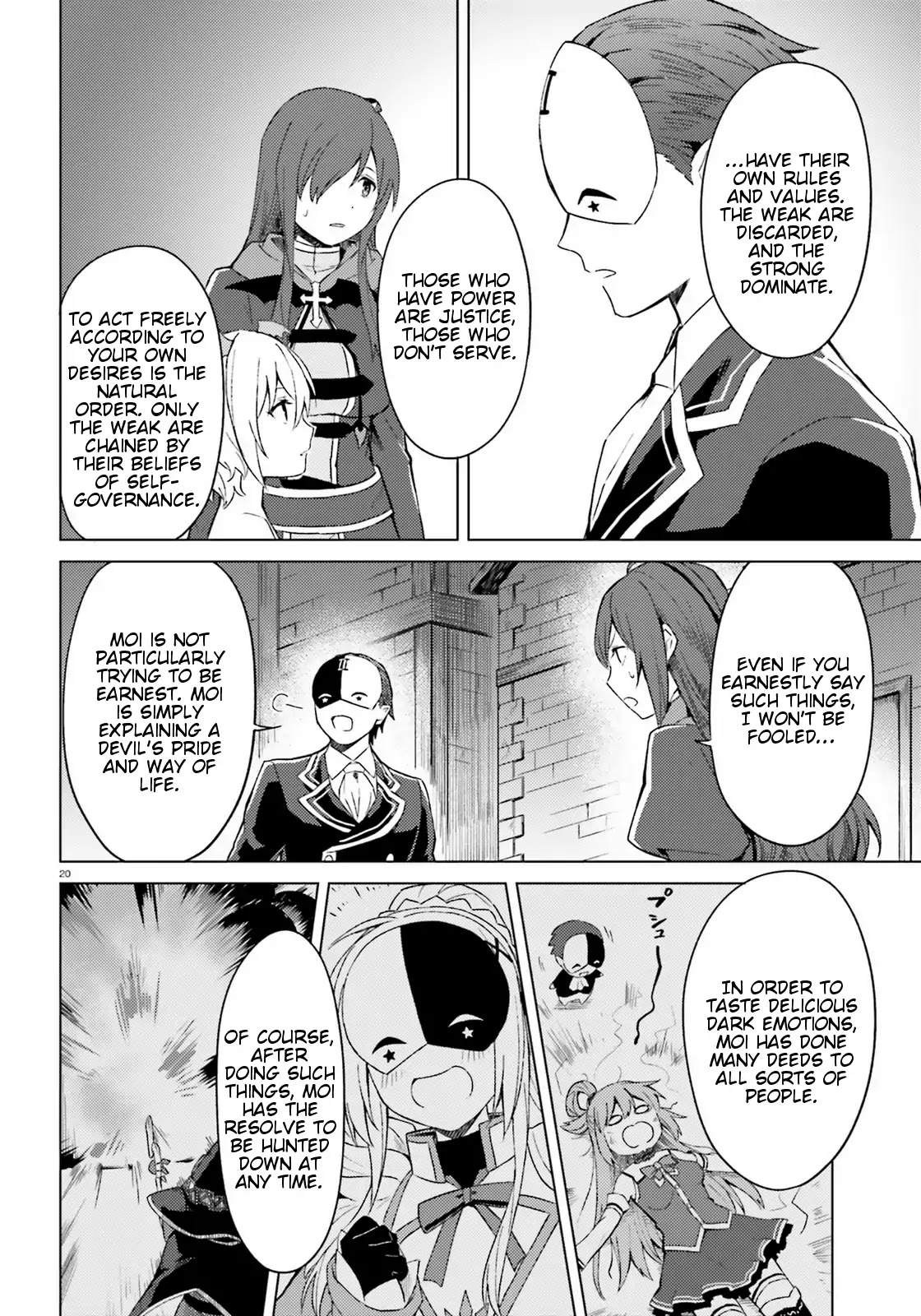 Consulting with this Masked Devil Chapter 8 page 20 - Chapter 8: Today As A Helper