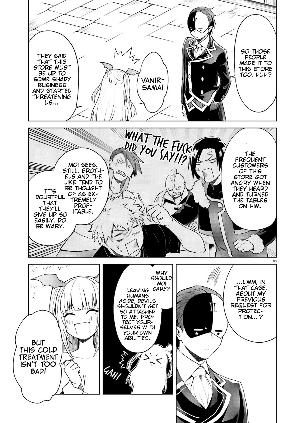 Consulting with this Masked Devil Chapter 8 page 3 - Chapter 8: Today As A Helper