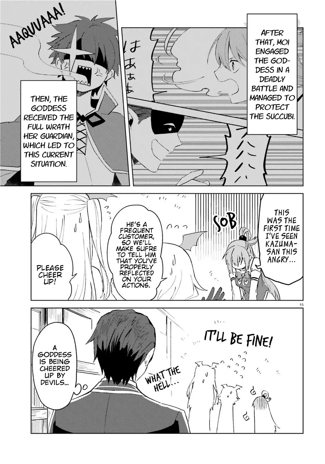 Consulting with this Masked Devil Chapter 9 page 15 - Chapter 9: Today As A Bodyguard