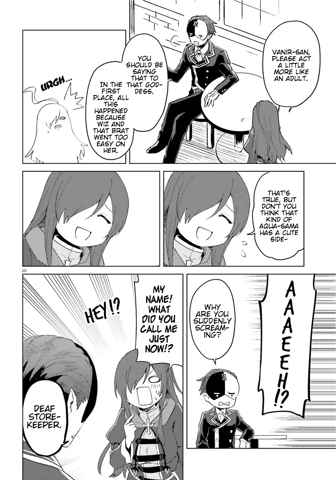 Consulting with this Masked Devil Chapter 9 page 20 - Chapter 9: Today As A Bodyguard