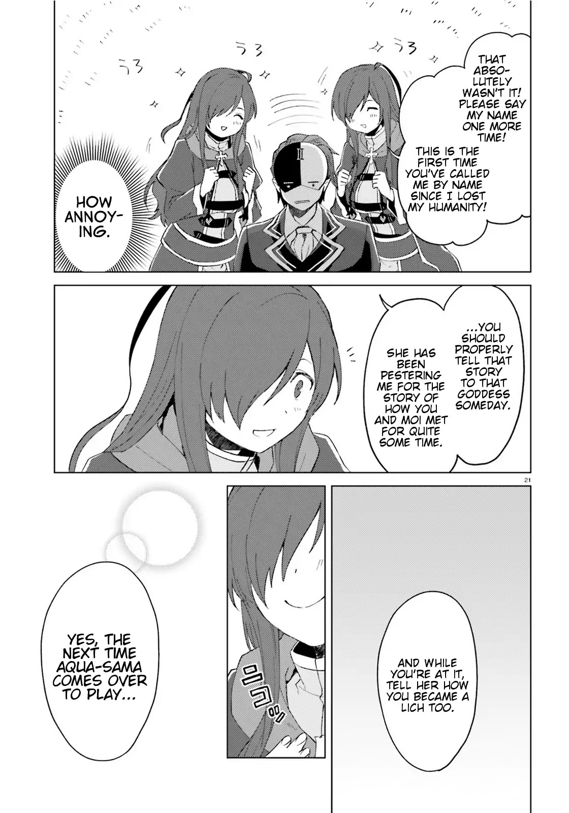 Consulting with this Masked Devil Chapter 9 page 21 - Chapter 9: Today As A Bodyguard