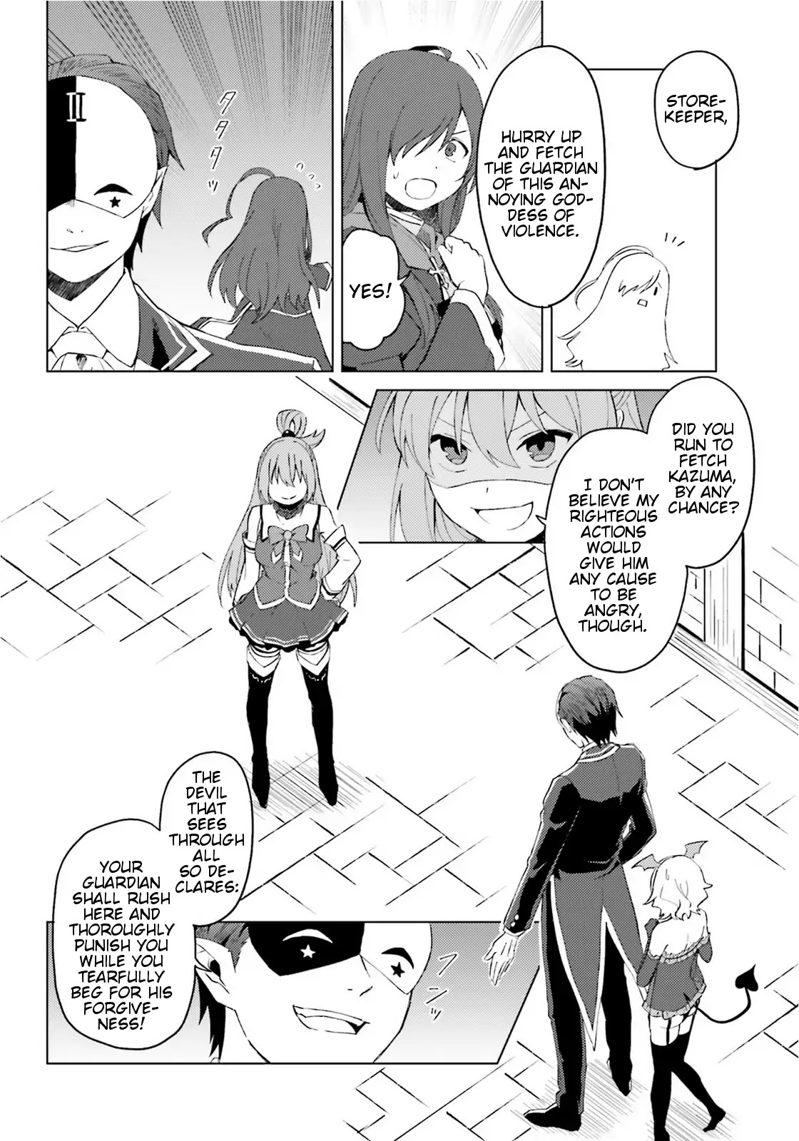 Consulting with this Masked Devil Chapter 9 page 8 - Chapter 9: Today As A Bodyguard