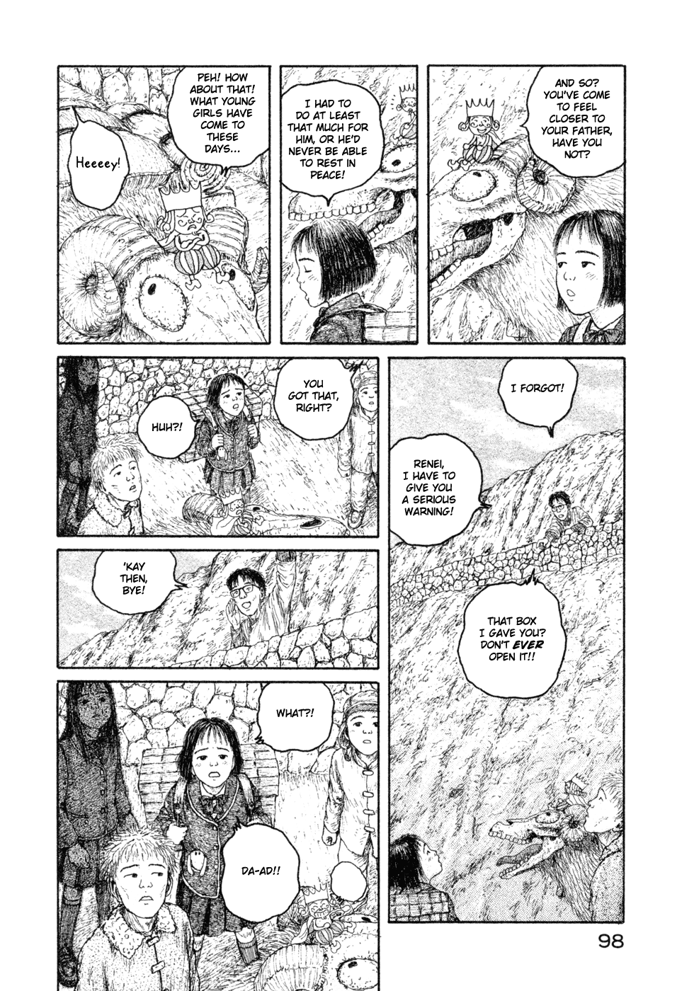 Coo no Sekai Chapter 6 page 36 - Chapter 6: Visiting Father