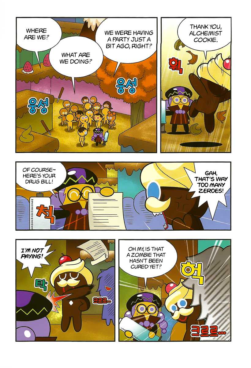 Cookie Run: Hanja Run Chapter 10 page 11 - Chapter 10: Alchemist Cookie Mobilizes!