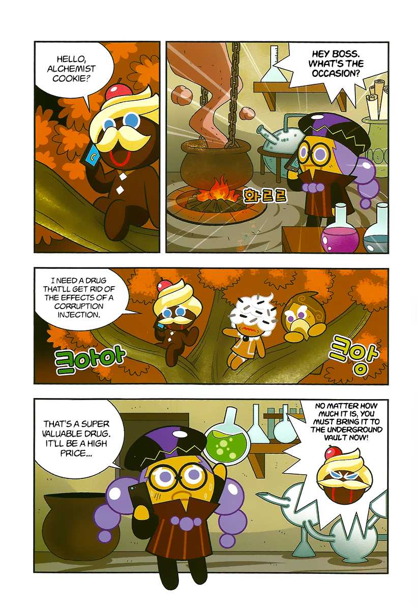 Cookie Run: Hanja Run Chapter 10 page 4 - Chapter 10: Alchemist Cookie Mobilizes!