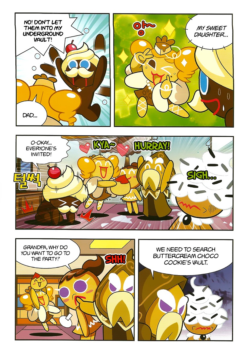 Cookie Run: Hanja Run Chapter 7 page 13 - Chapter 7: Birthday Party in the Underground Vault