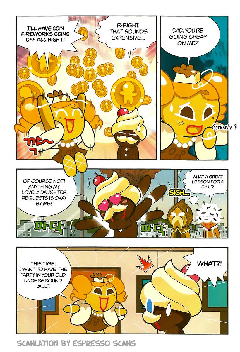Cookie Run: Hanja Run Chapter 7 page 2 - Chapter 7: Birthday Party in the Underground Vault