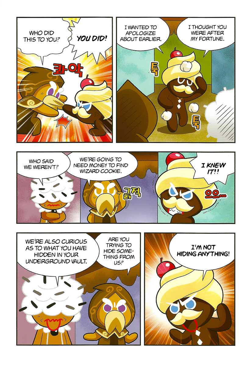 Cookie Run: Hanja Run Chapter 8 page 12 - Chapter 8: Uninvited Zombie
