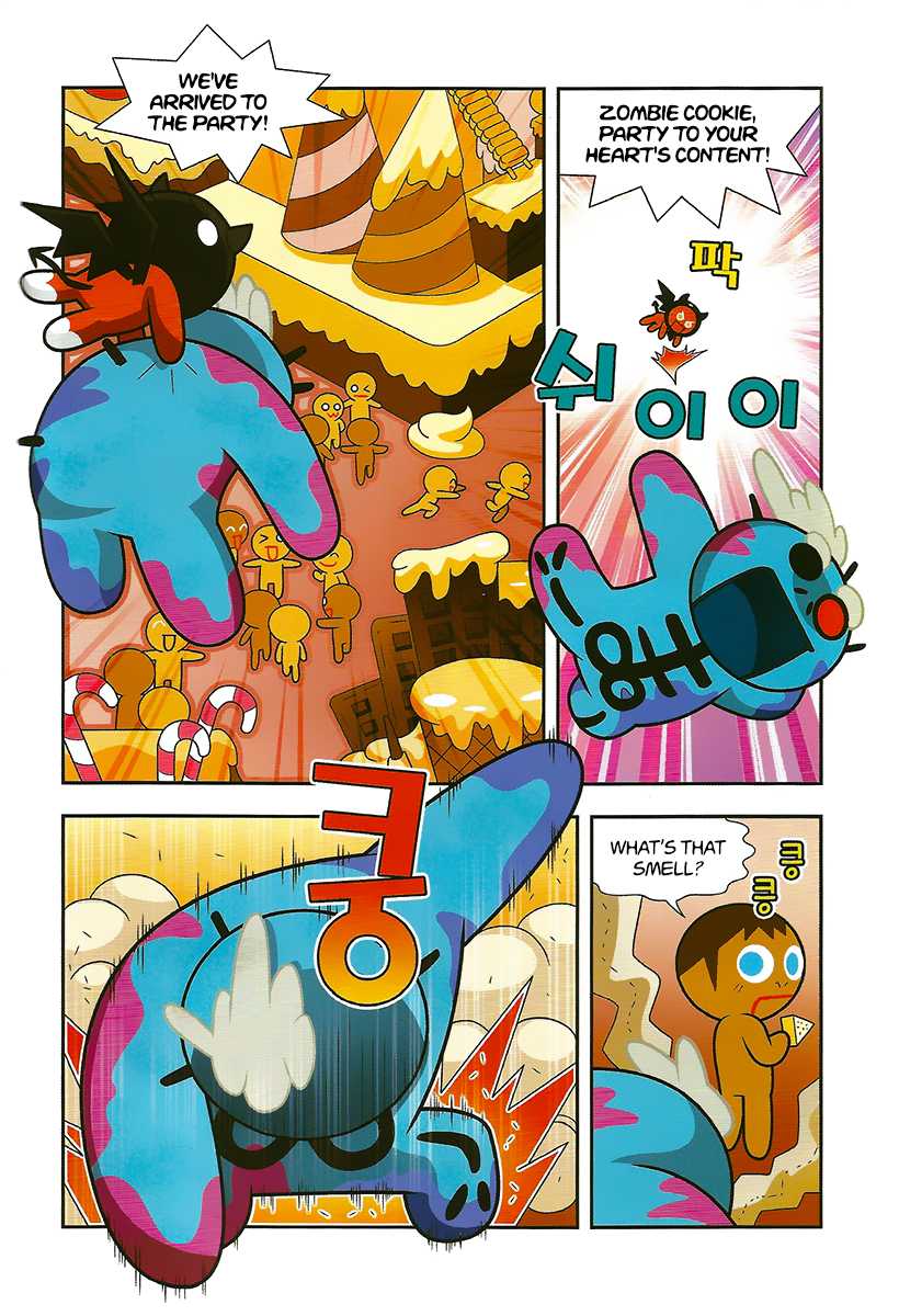Cookie Run: Hanja Run Chapter 8 page 15 - Chapter 8: Uninvited Zombie