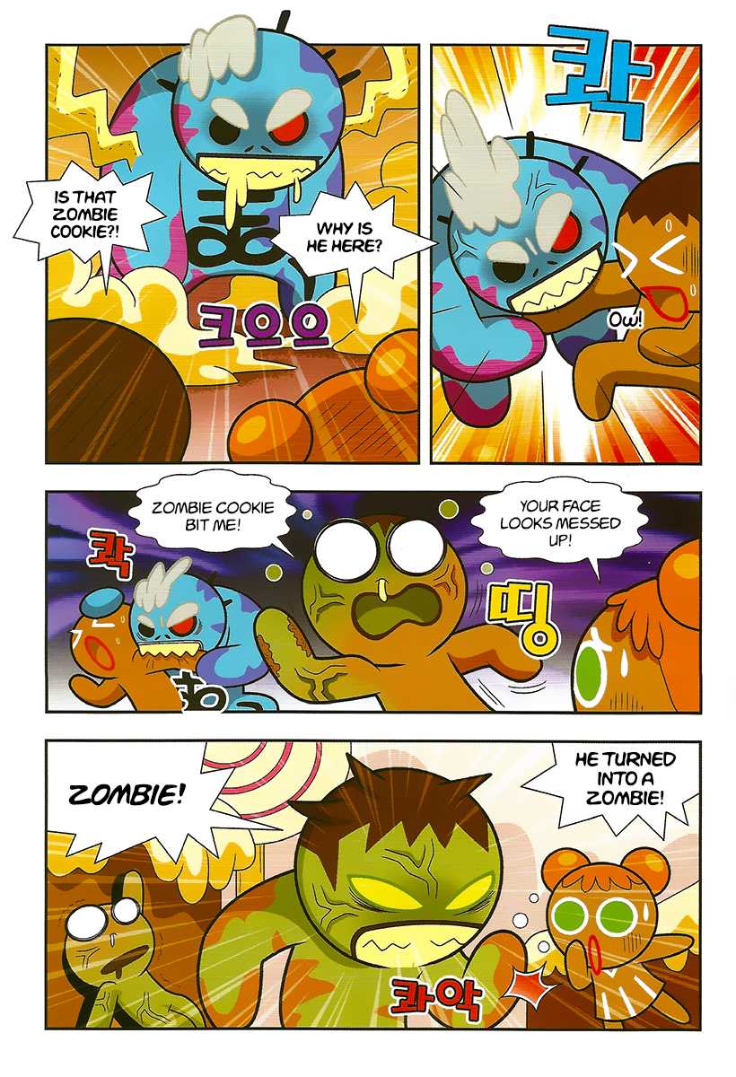 Cookie Run: Hanja Run Chapter 8 page 16 - Chapter 8: Uninvited Zombie