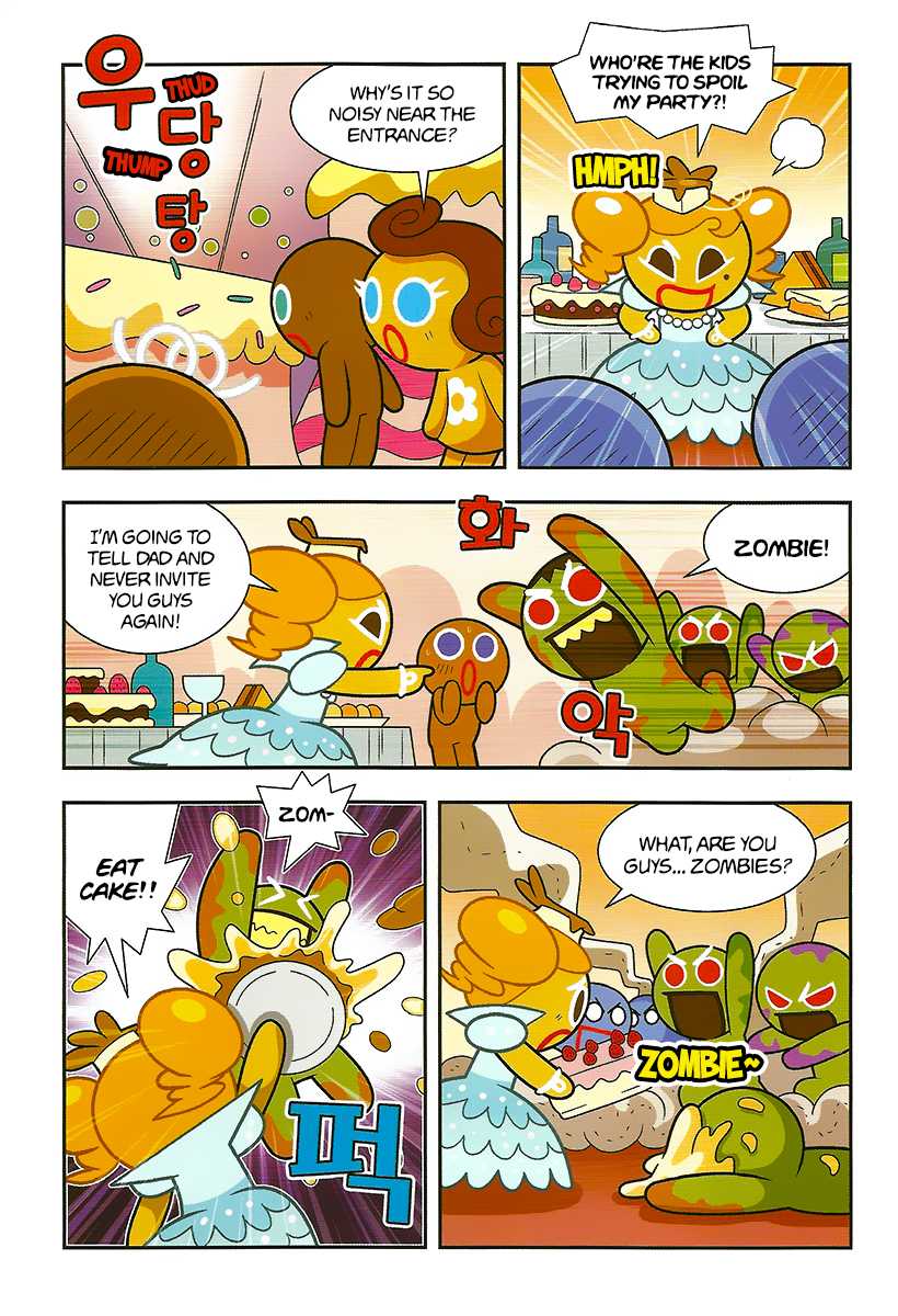 Cookie Run: Hanja Run Chapter 8 page 18 - Chapter 8: Uninvited Zombie