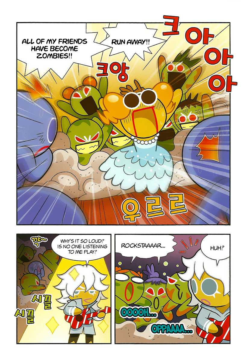 Cookie Run: Hanja Run Chapter 8 page 19 - Chapter 8: Uninvited Zombie