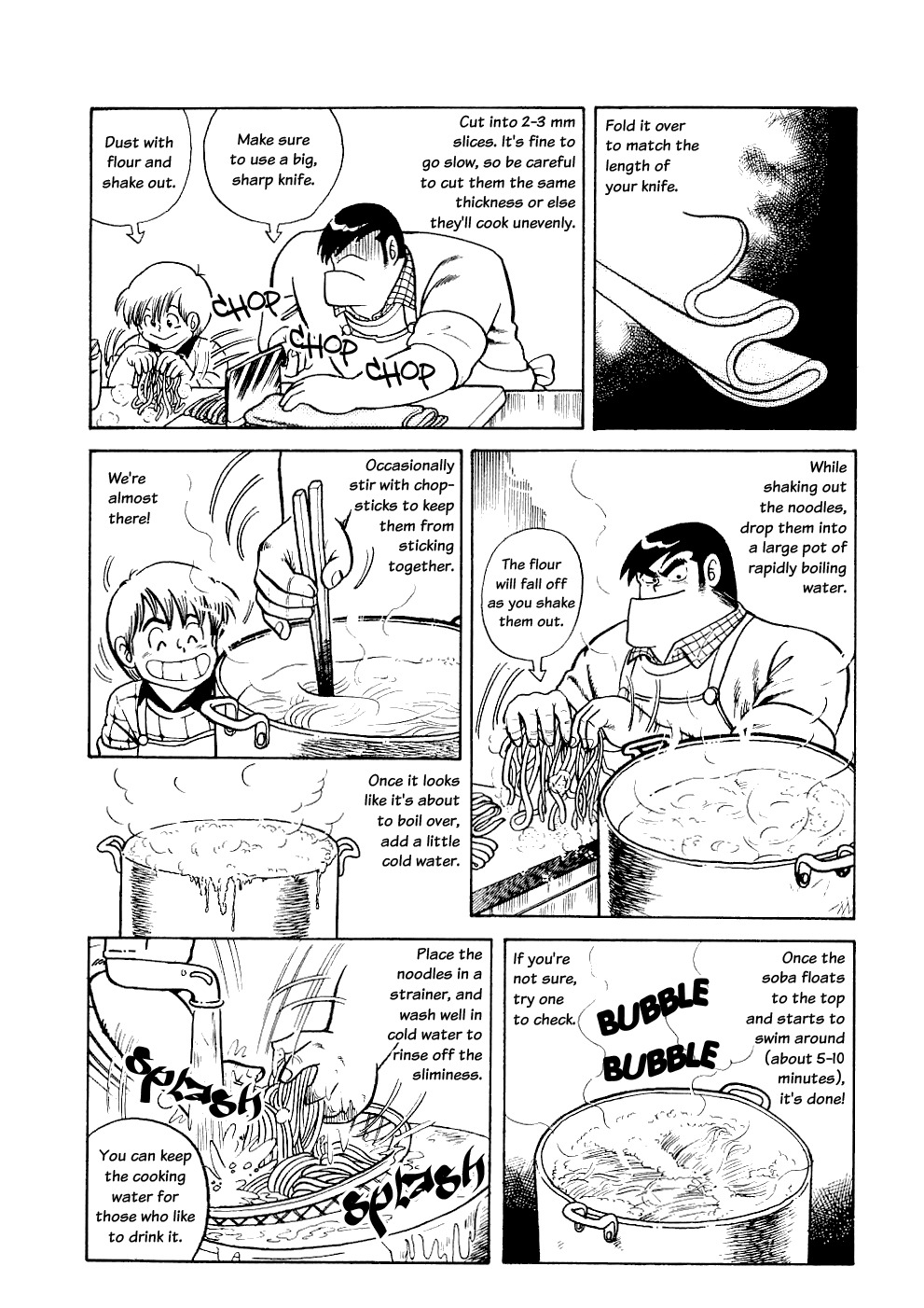 Cooking Papa Chapter 16 page 8 - Chapter 16: Try to Make Your Own New Year's Soba