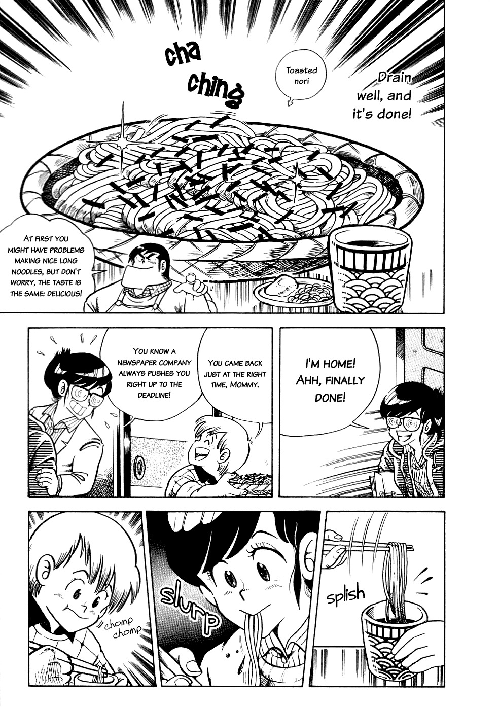 Cooking Papa Chapter 16 page 9 - Chapter 16: Try to Make Your Own New Year's Soba